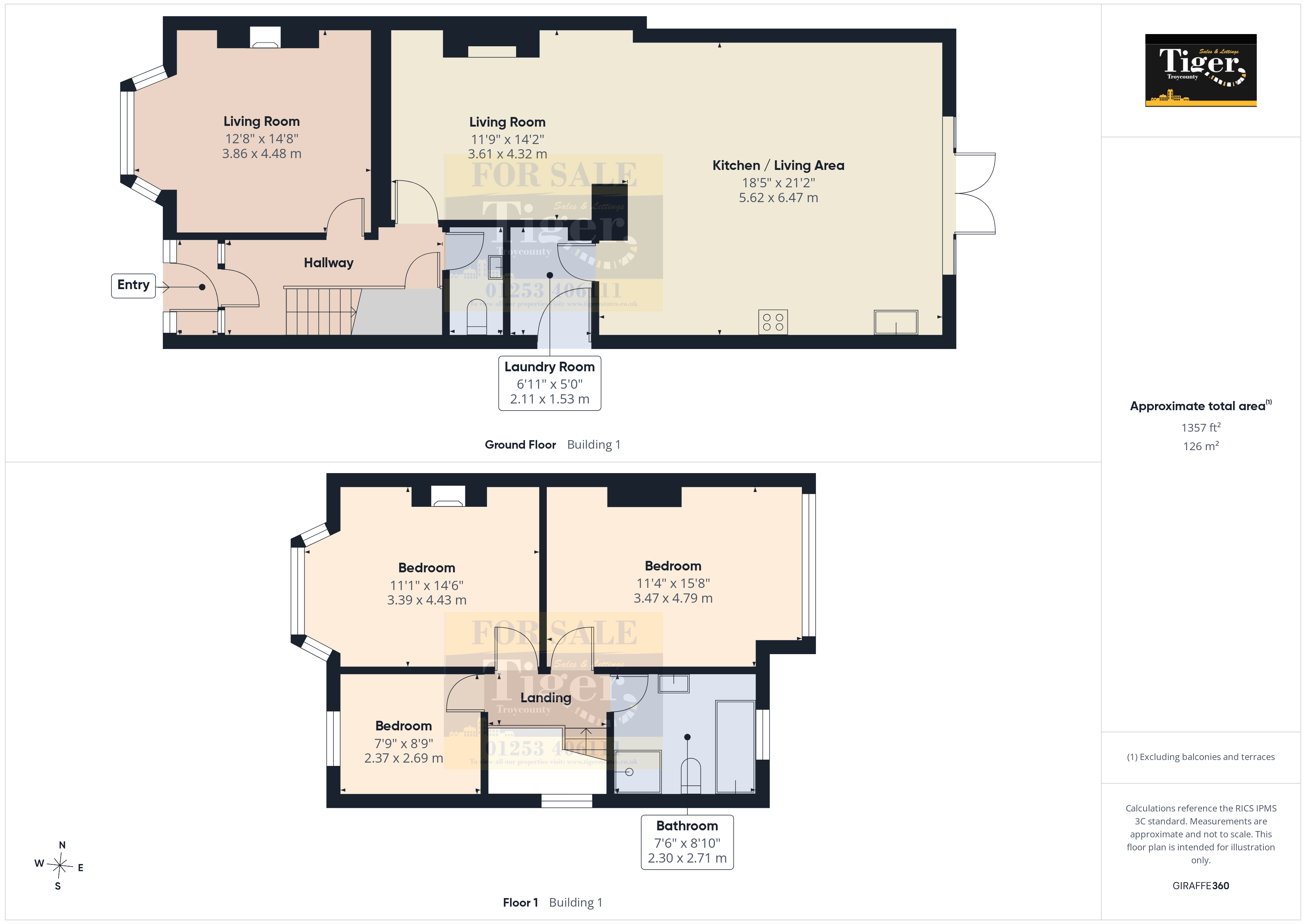 127, Stony Hill Avenue, Blackpool floorplan