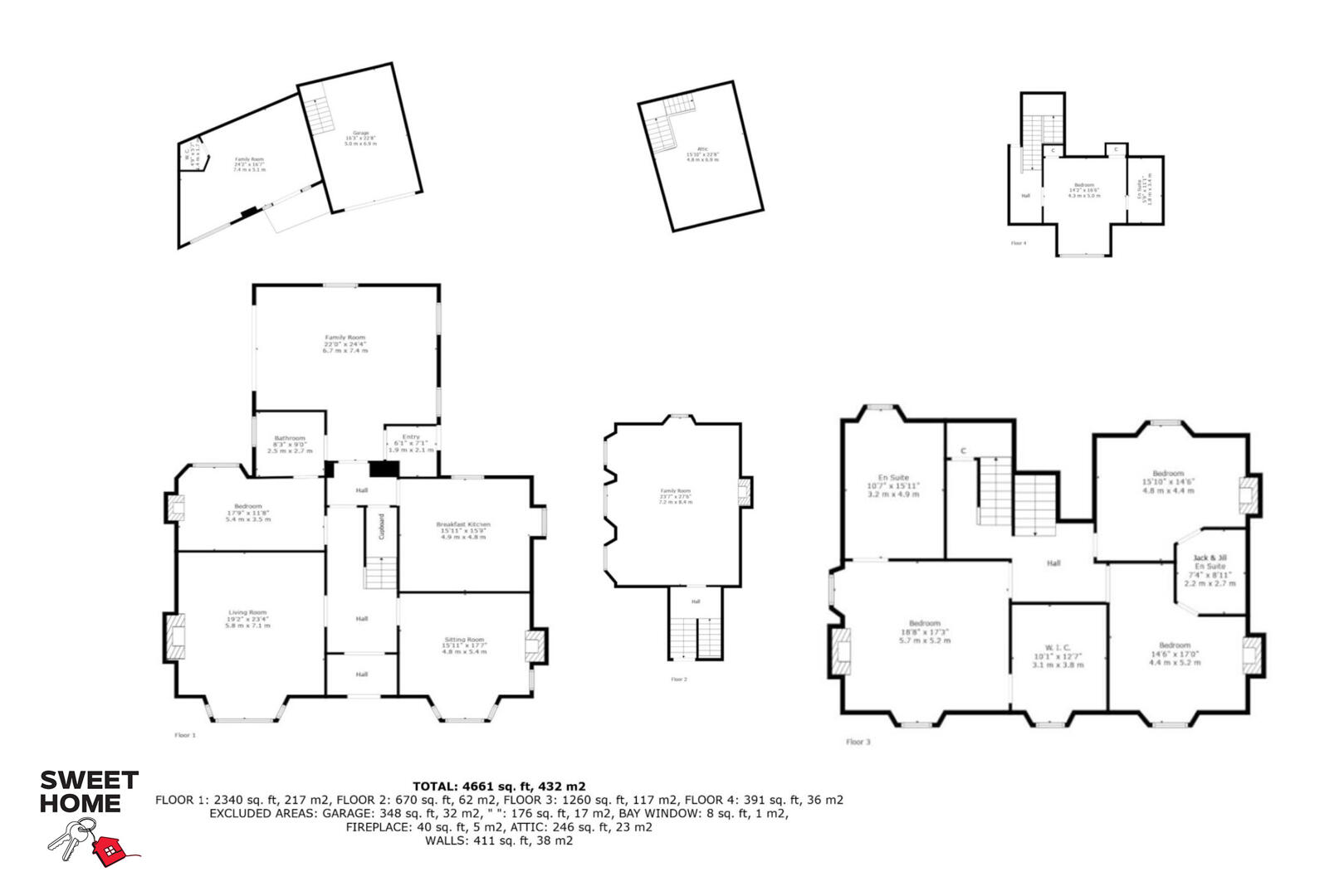 Viewbank, Arran Drive, Airdrie floorplan