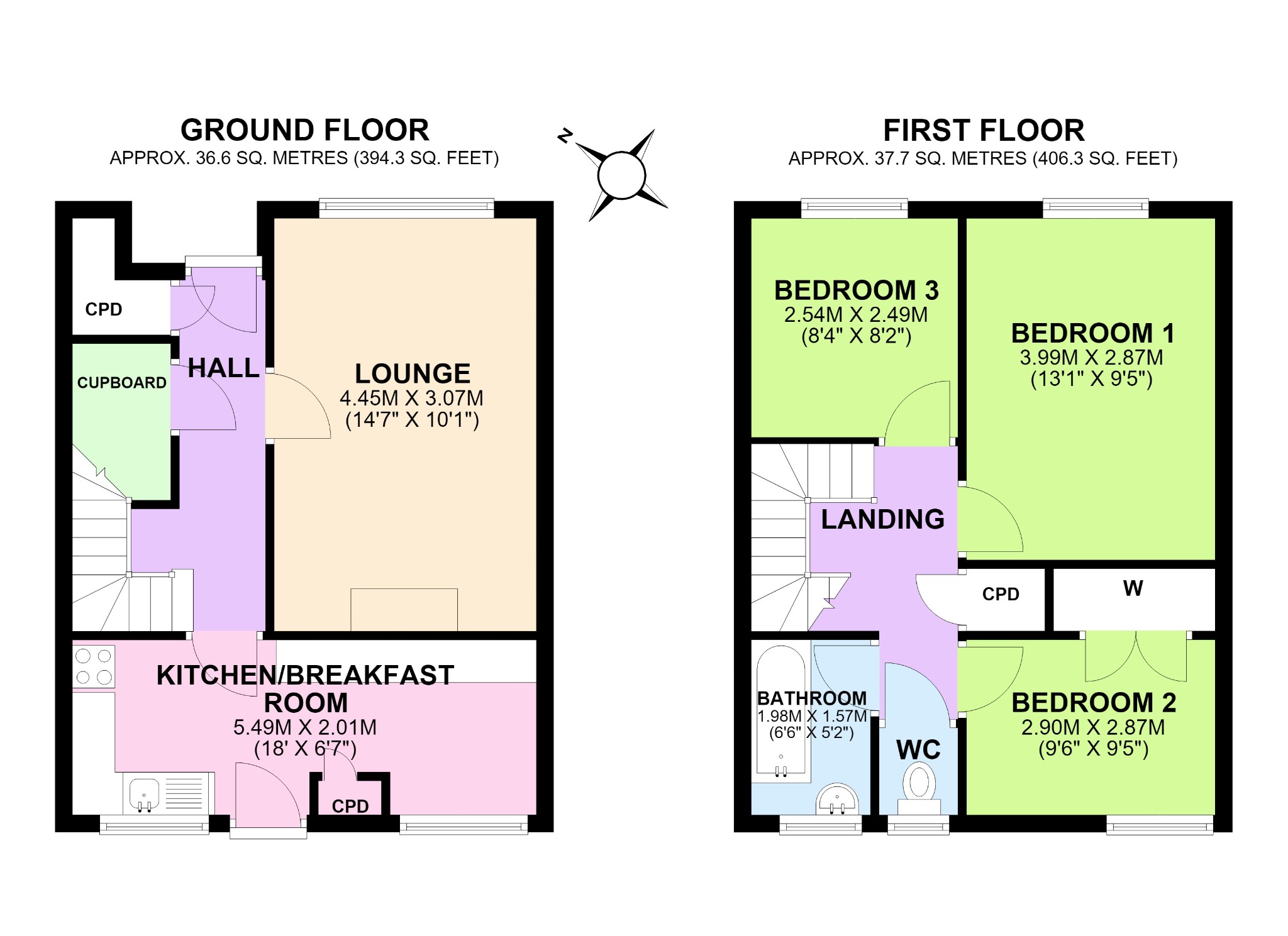 2 Bargate Close, Greenwich, London floorplan