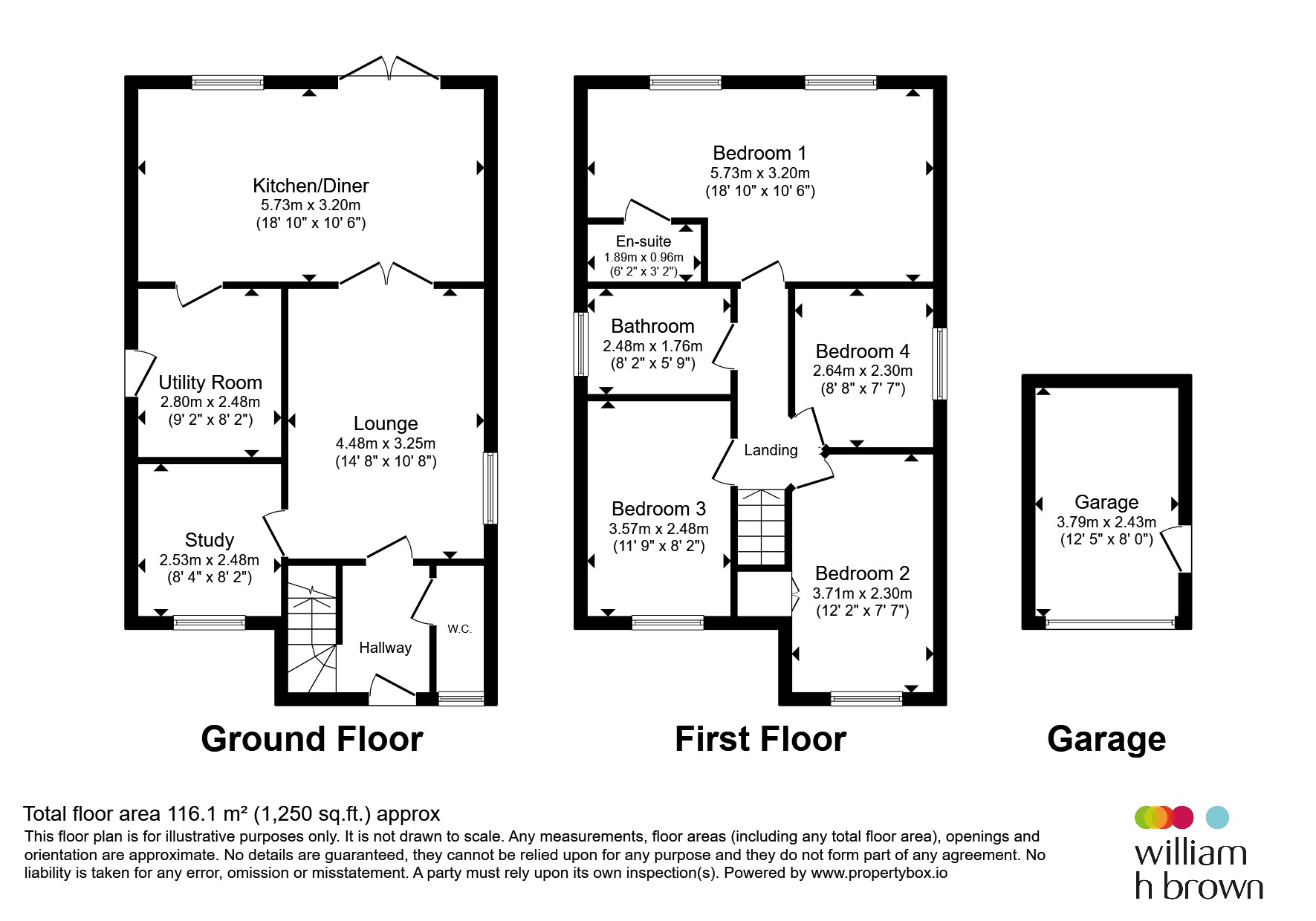 28, Kingfisher Way, Kettering floorplan