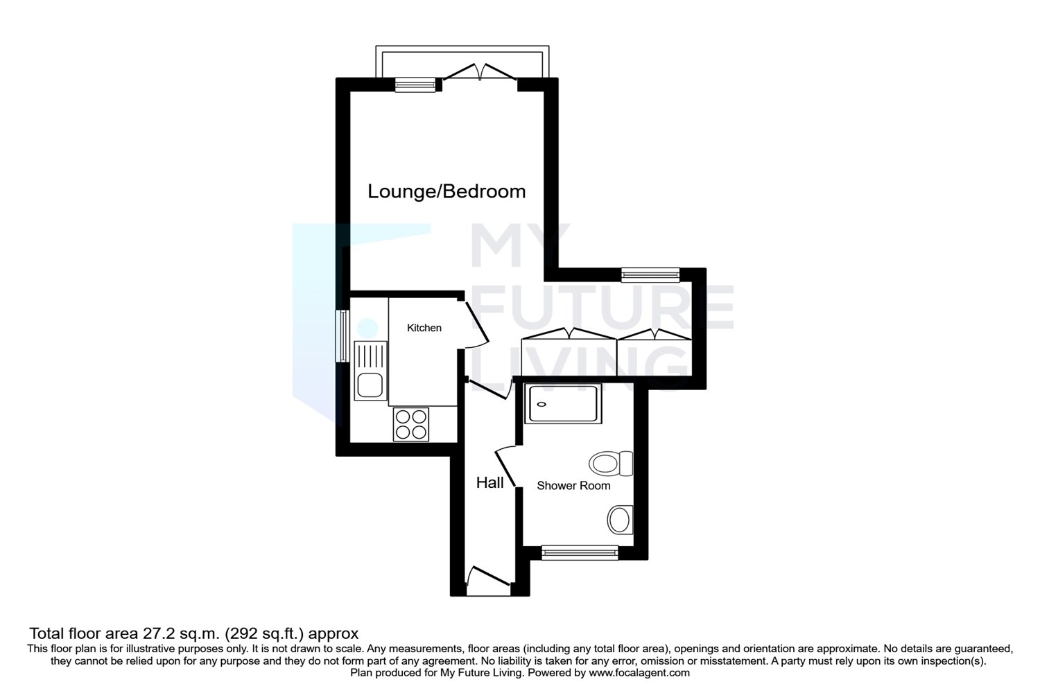 30, Milton Lodge, Hadlow Road, Sidcup floorplan