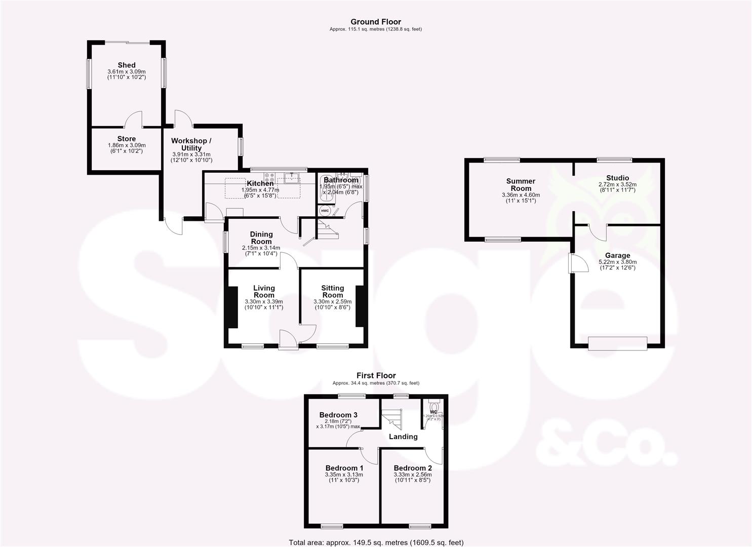 Holly Tree Cottage, 18A, Ty Coch Lane, Cwmbran floorplan