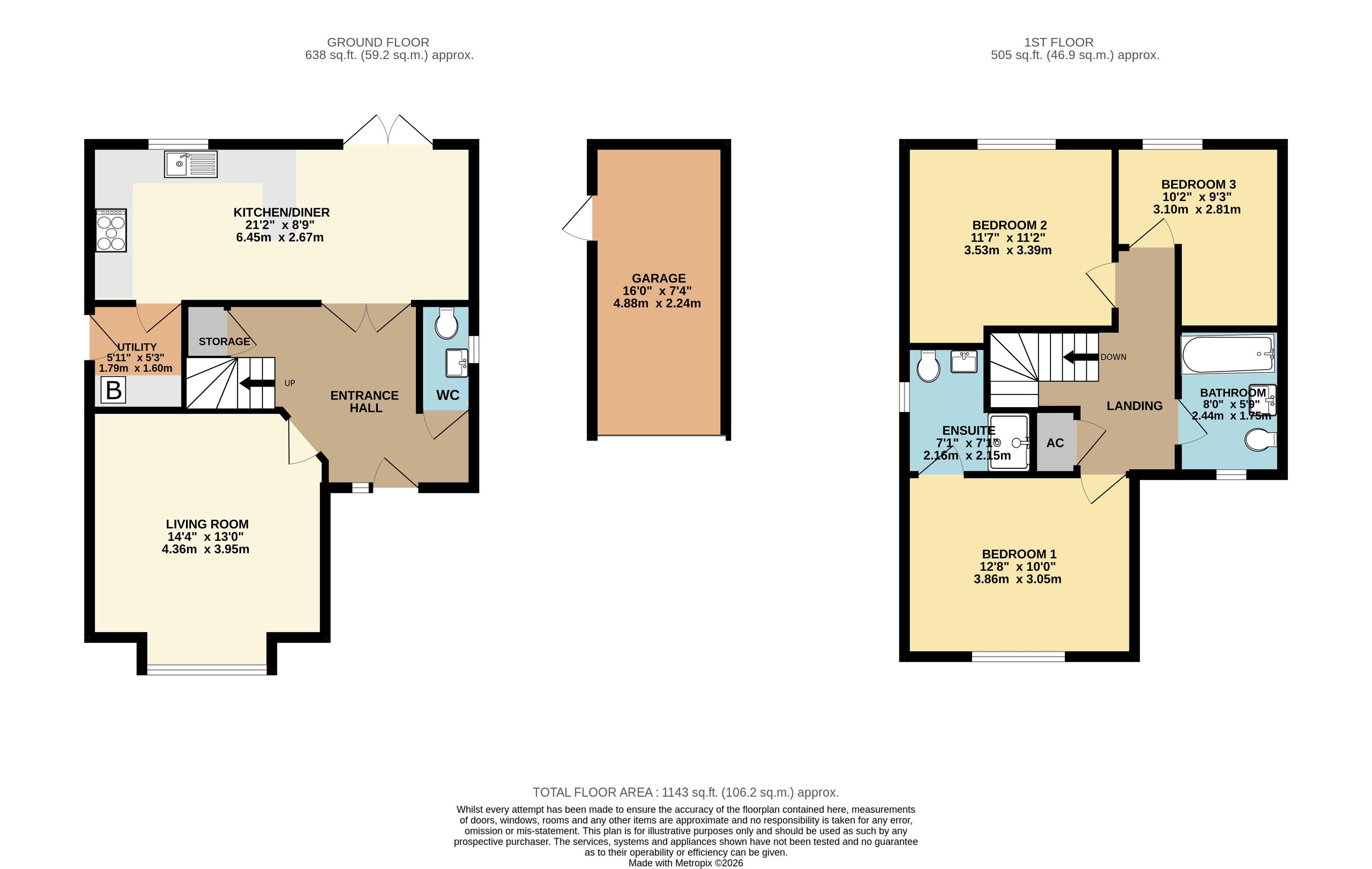 27, Twell Fields, Lincoln floorplan