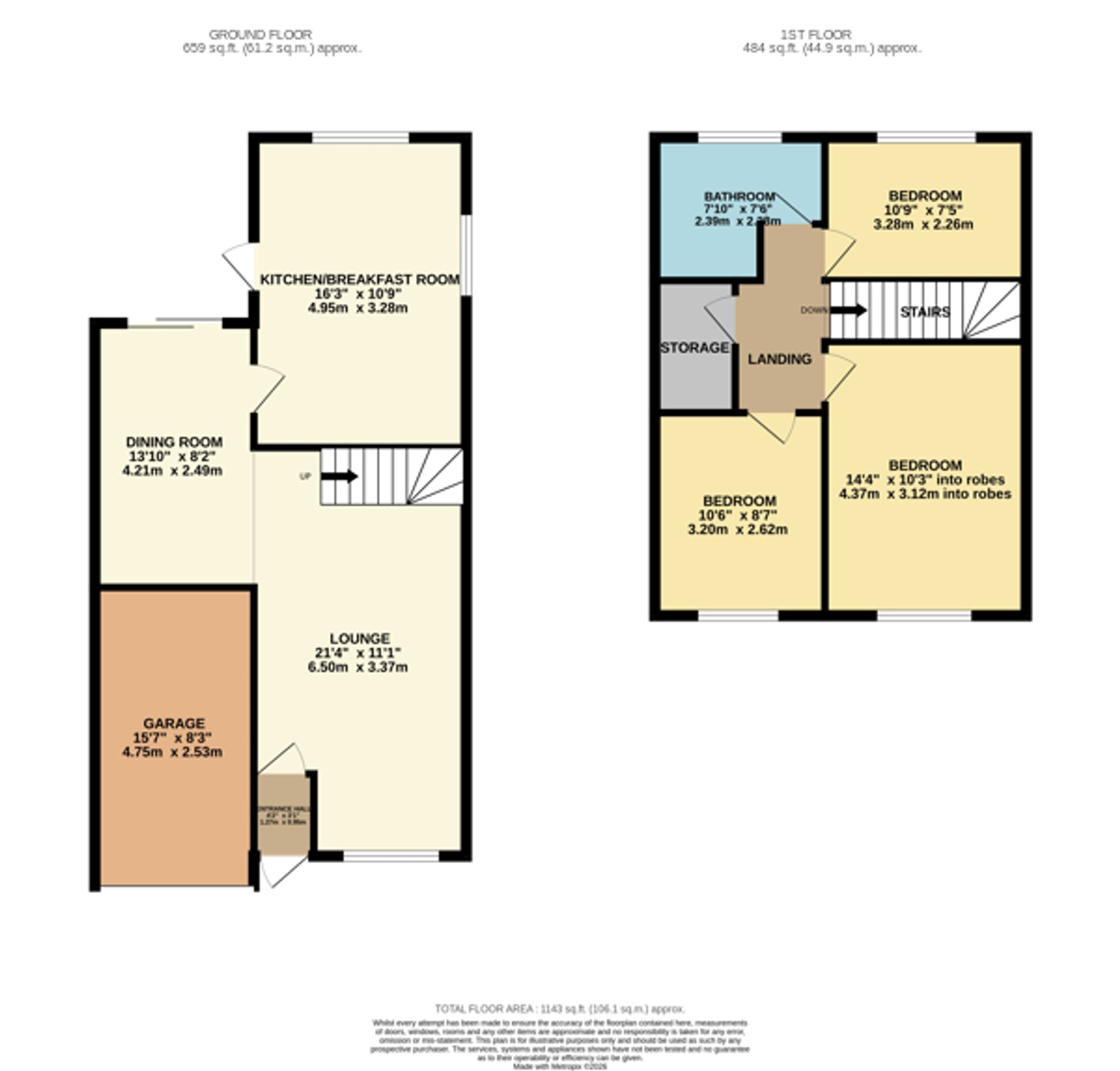 27 Upper Lees Drive, Bolton floorplan