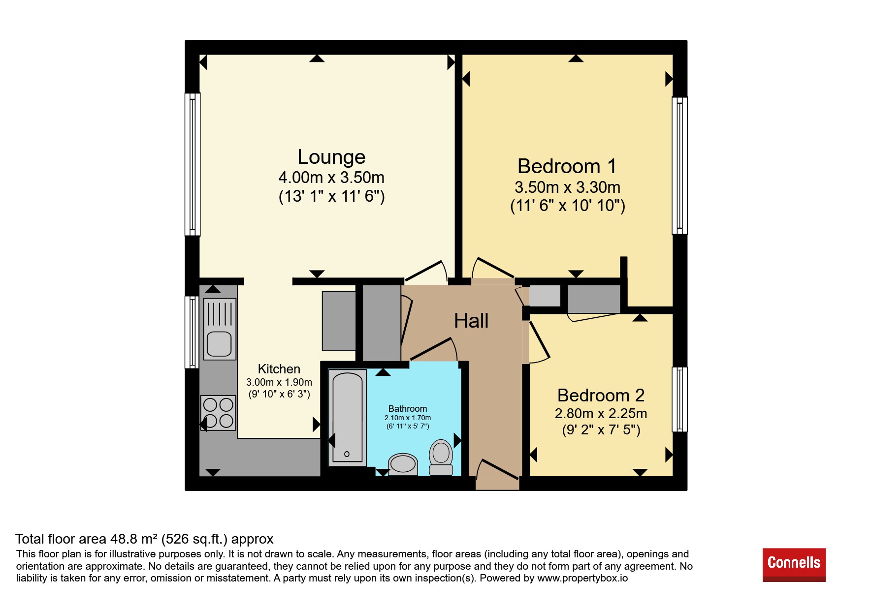 20, Gershwin Court, Basingstoke floorplan