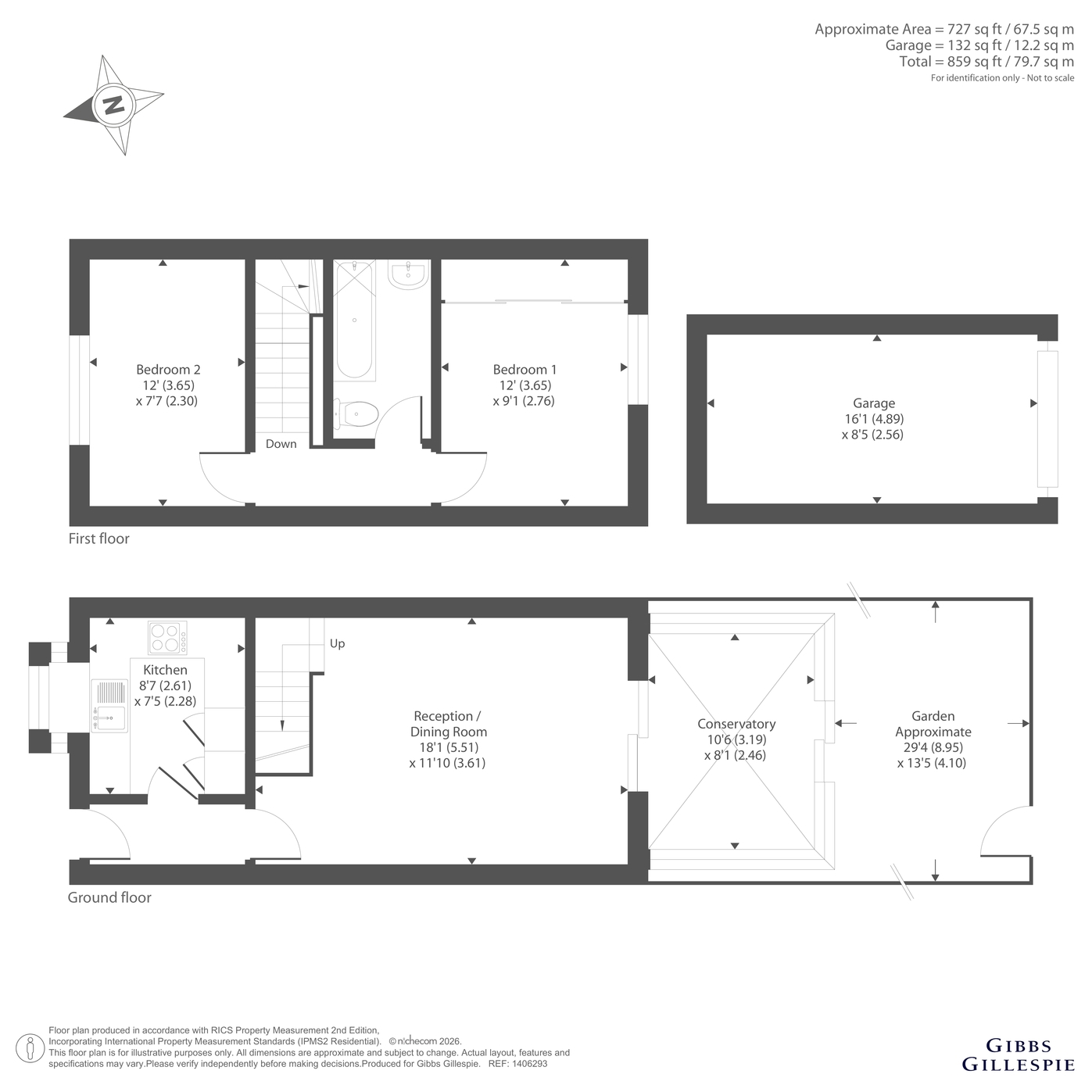 18, Fincham Close, Uxbridge floorplan