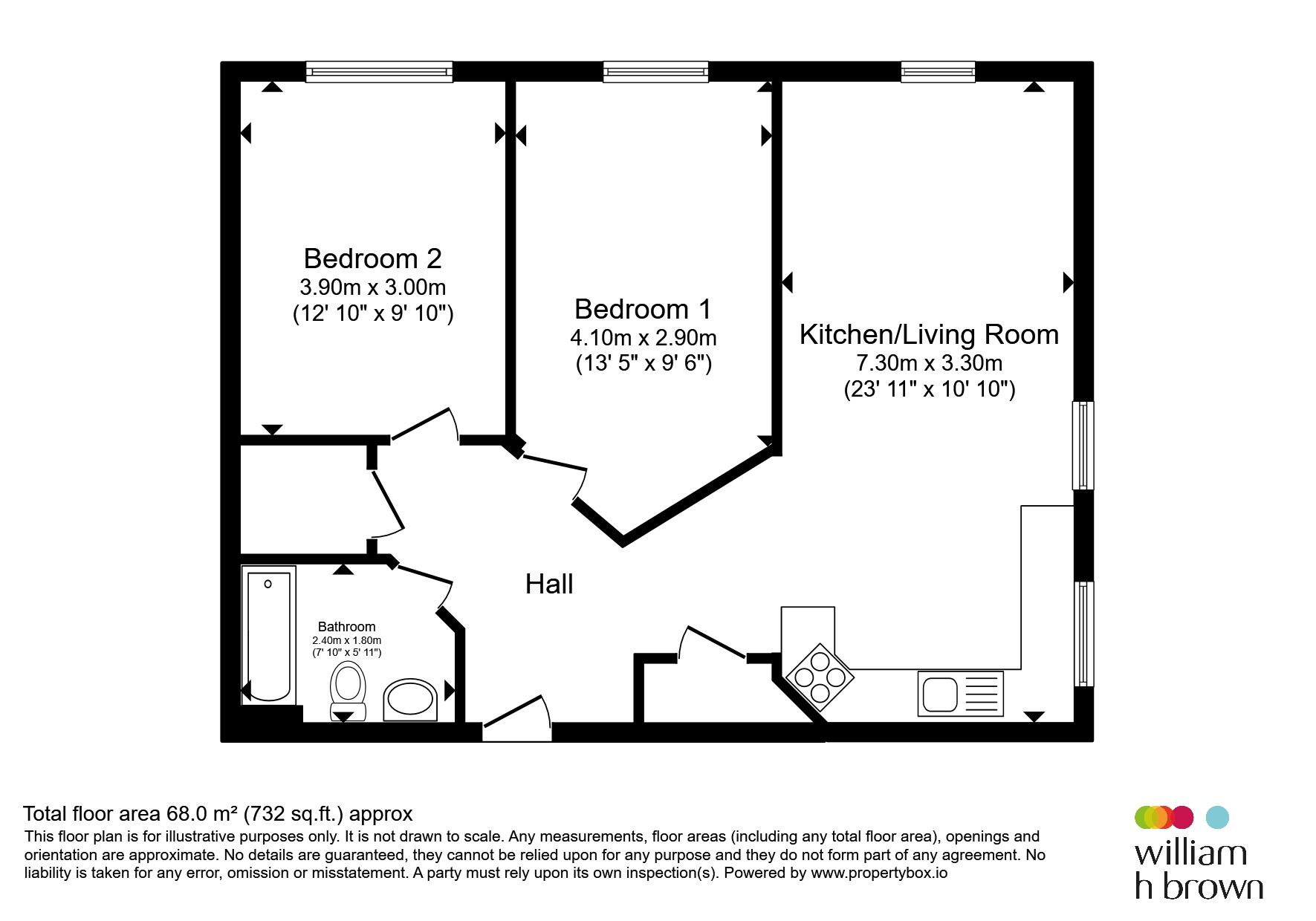 Sanvey Gate, Leicester floorplan
