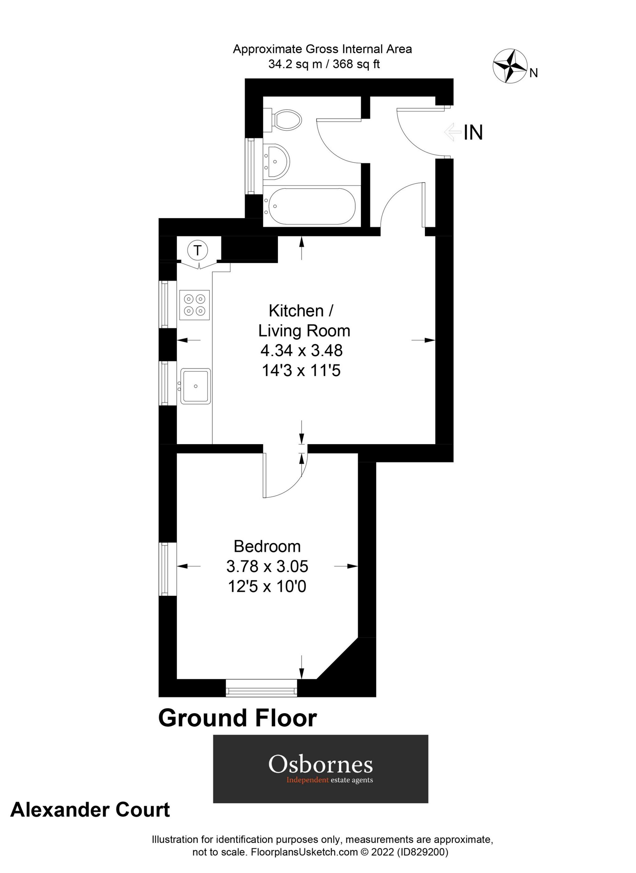 Alexandra Road, Farnborough, GU14 floorplan