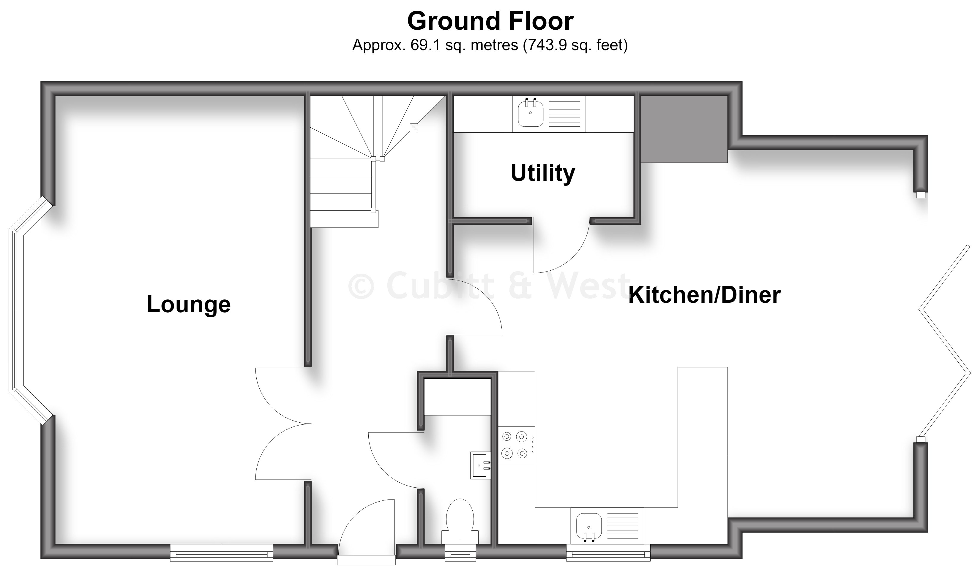18A, Gloucester Road, Waterlooville floorplan