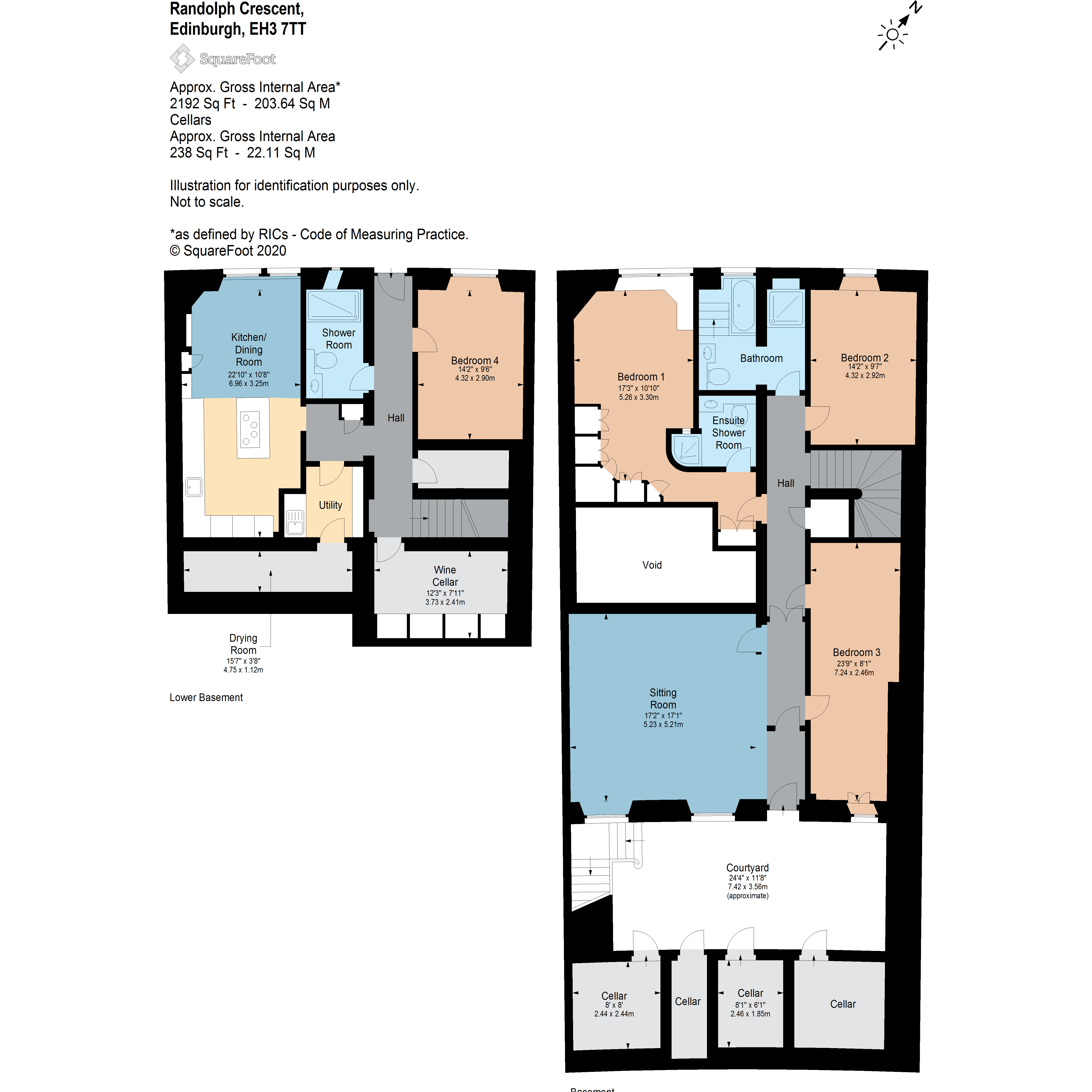 4 bed flat for sale in Randolph Crescent, New Town, Edinburgh EH3 Zoopla