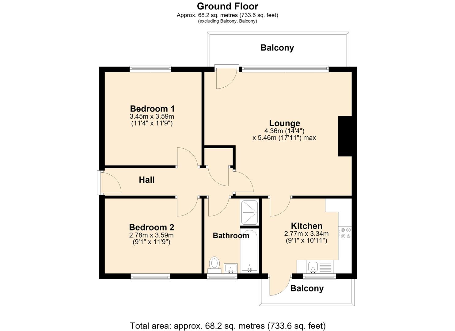 170, Kingston Road, Hull floorplan
