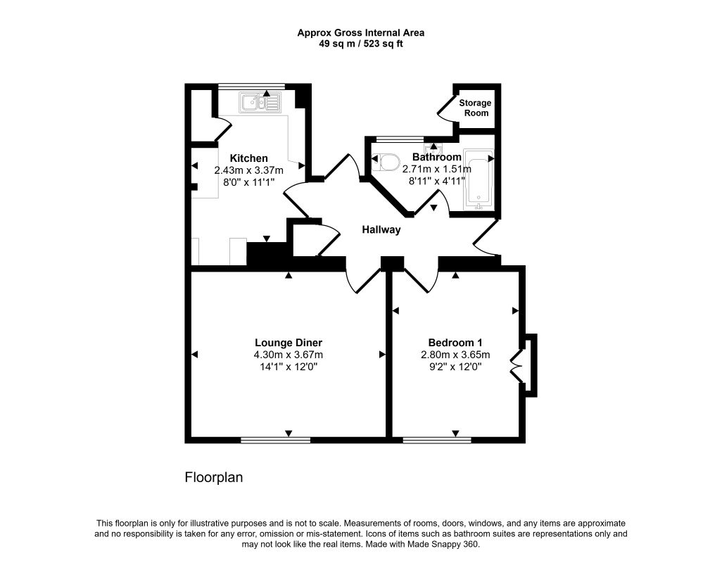 37, Beech Drive, Borehamwood floorplan