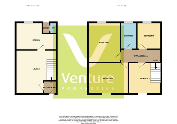 10, Poplar Terrace, Roddymoor, Crook floorplan