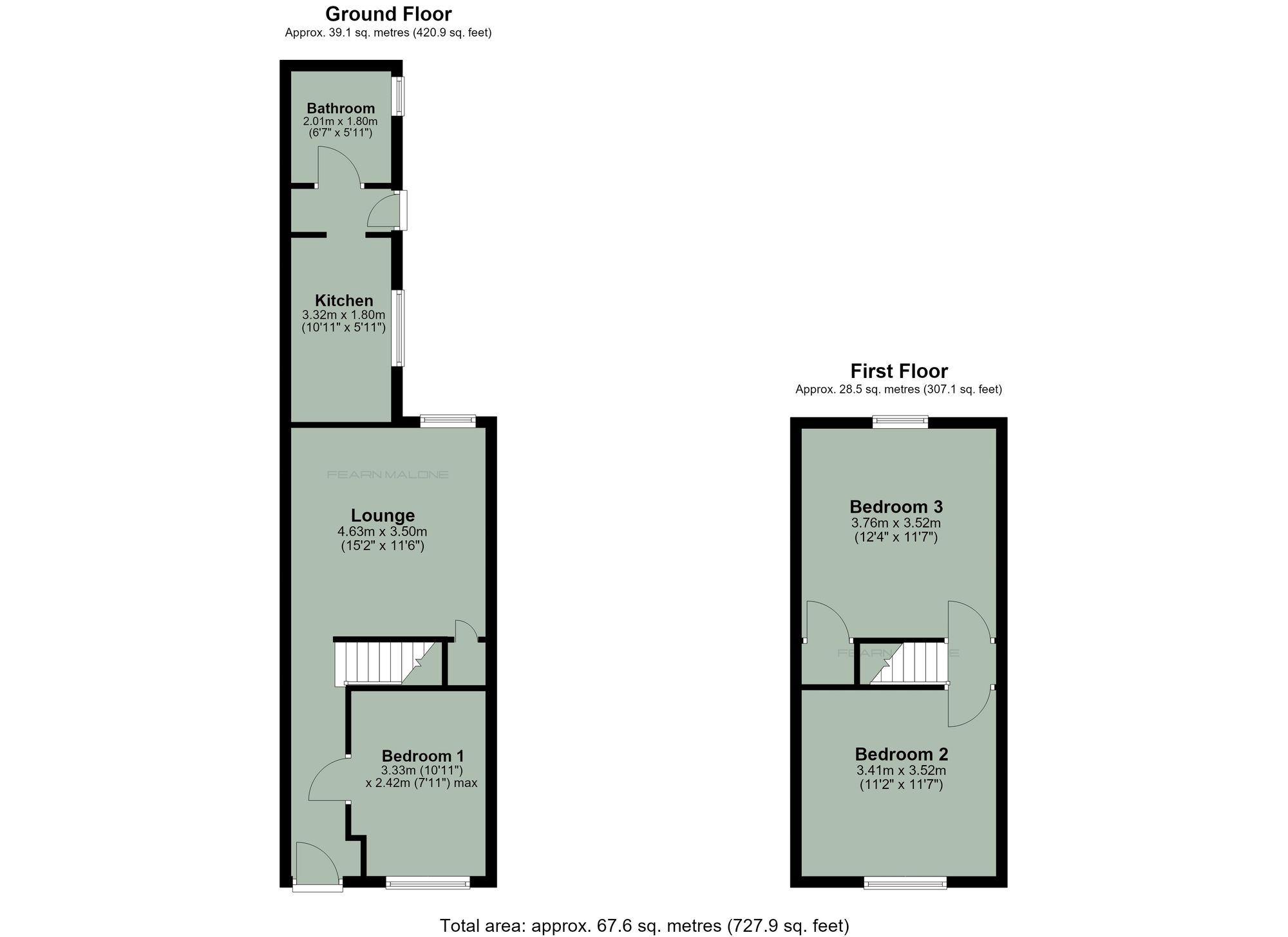 11 Matlock Road, Coventry floorplan