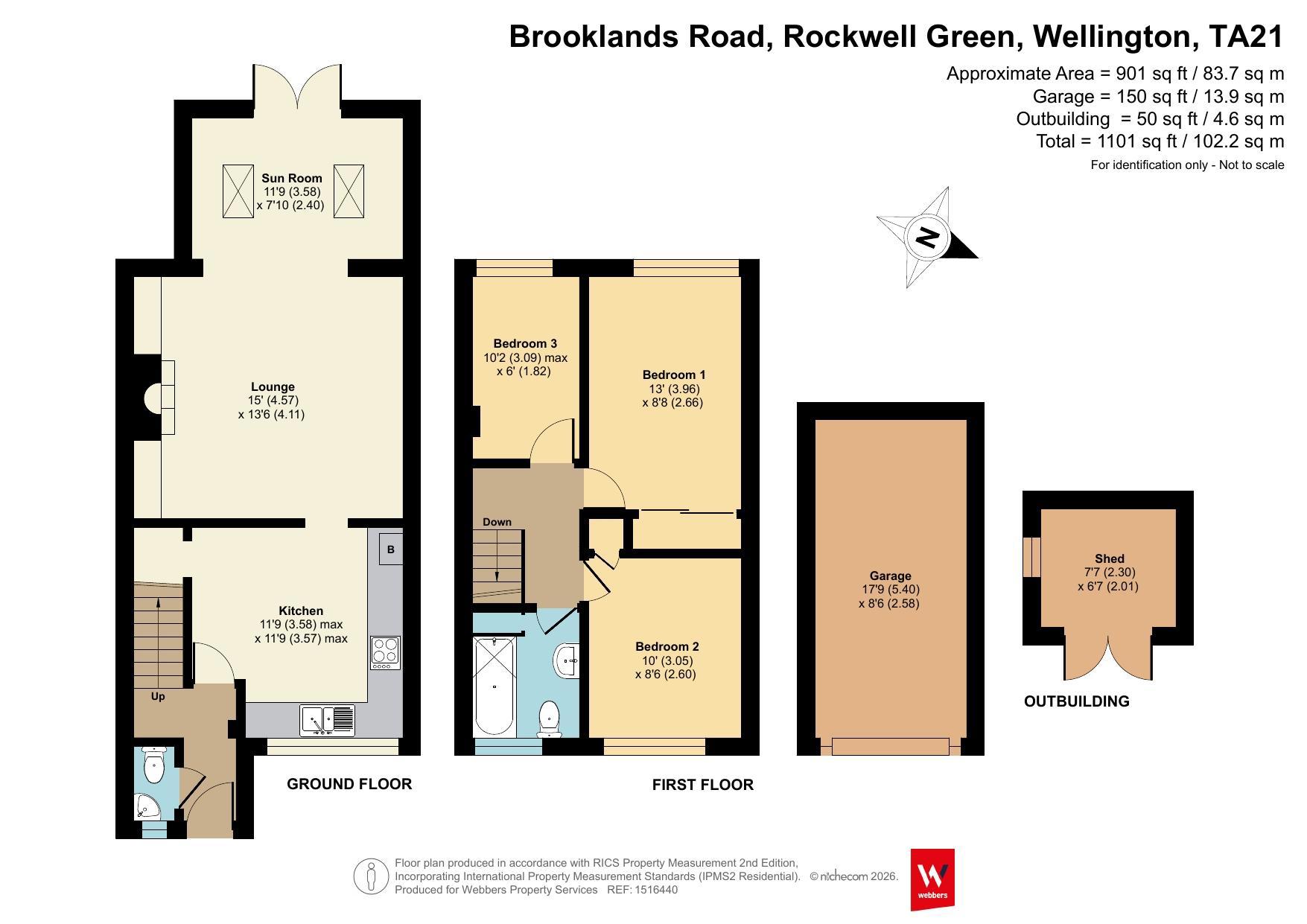 4, Brooklands Road, Wellington floorplan