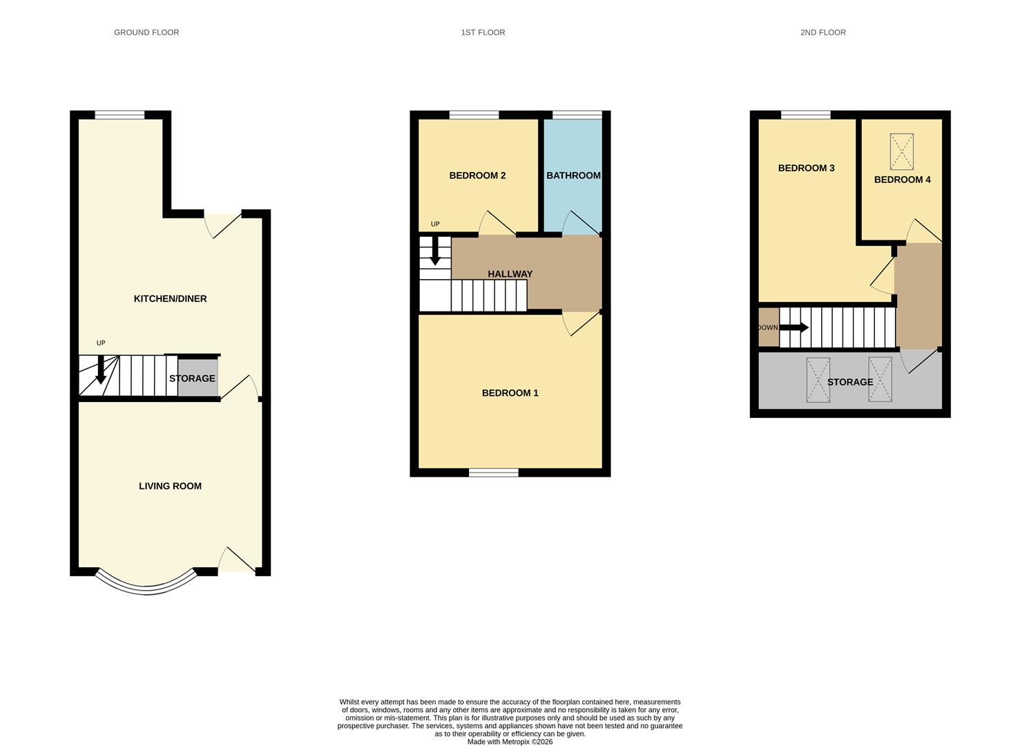128, Lindsay Street, Stalybridge floorplan