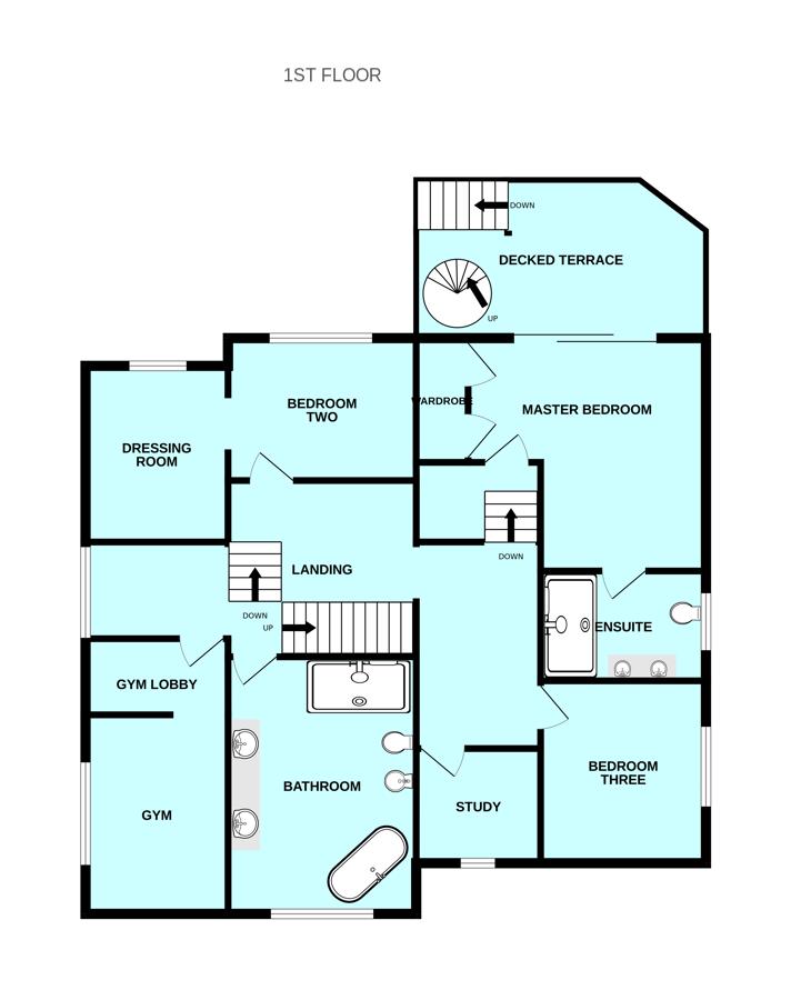 162, Austin Crescent, Plymouth floorplan