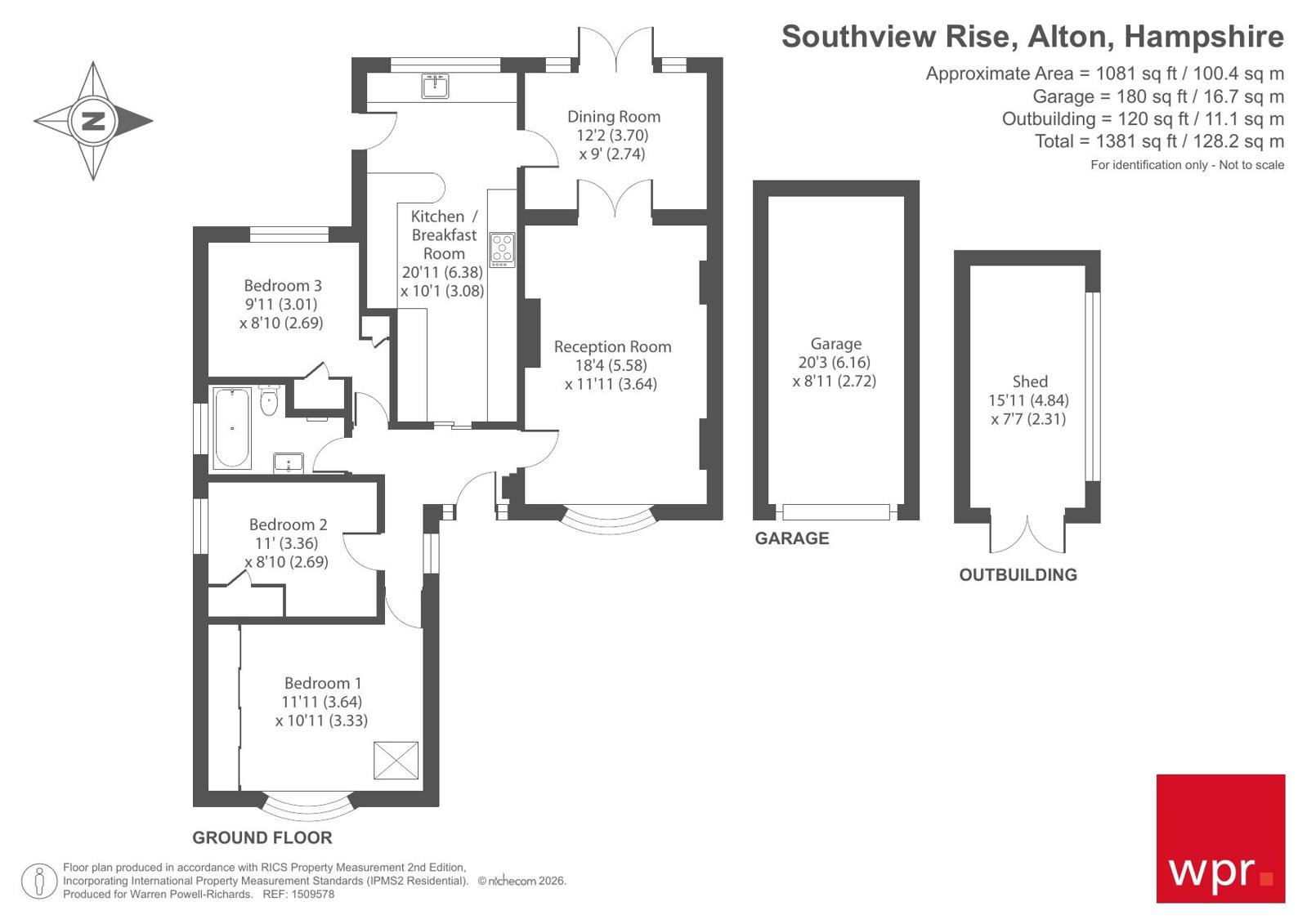17, Southview Rise, Hampshire floorplan