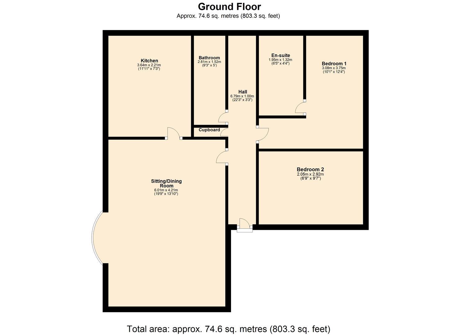 Maritime Court, Exeter floorplan