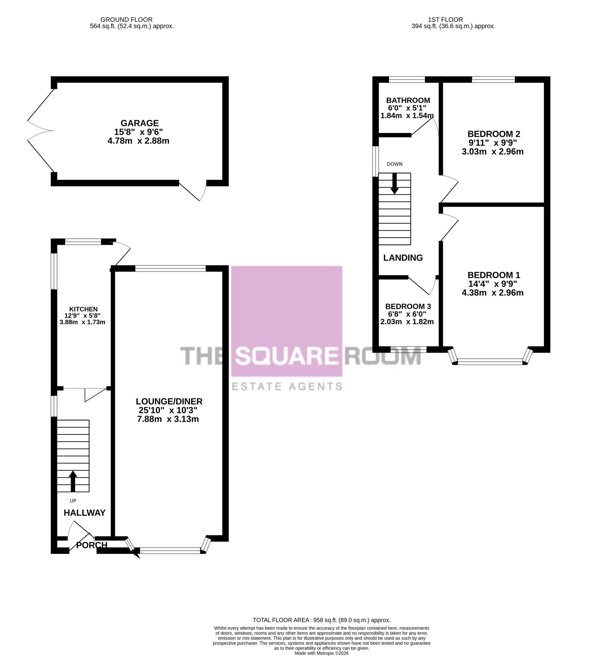 Dudley Avenue, Bispham floorplan