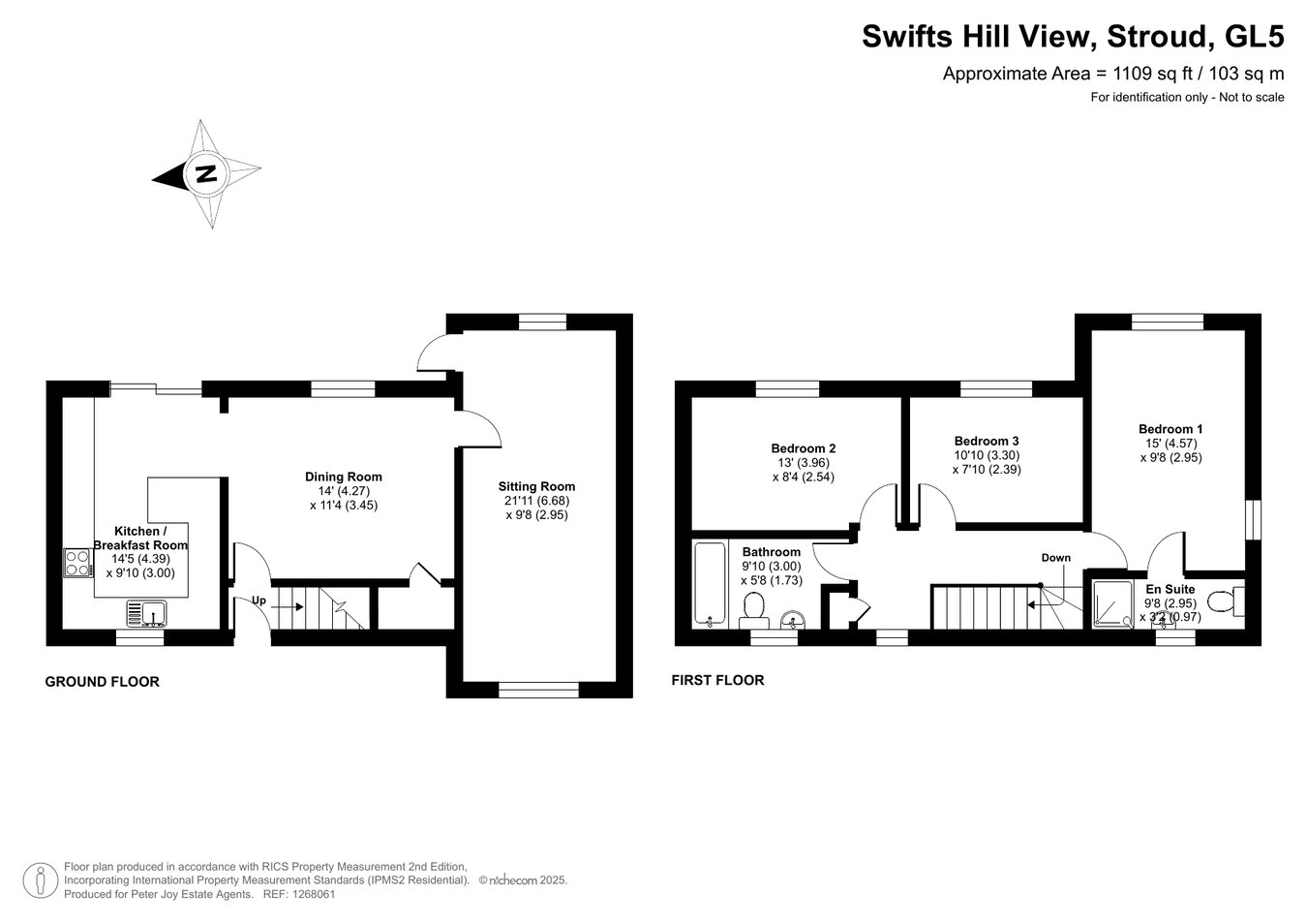 15, Swifts Hill View, Stroud floorplan
