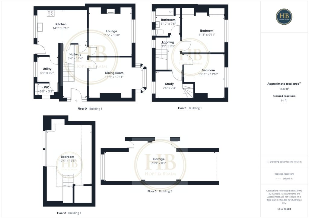 6, Ash Grove, Whitby floorplan
