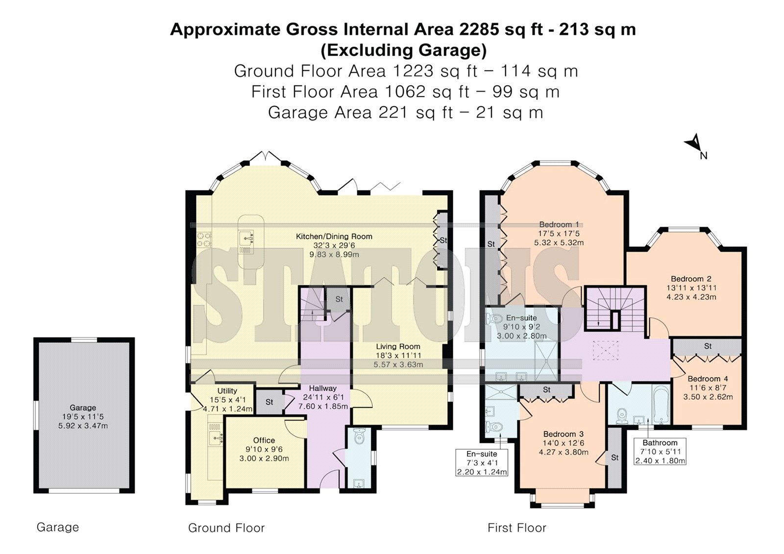 24, The Avenue, Hertfordshire floorplan