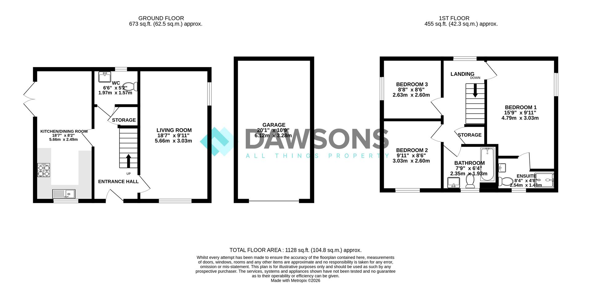 105, Rhes Brickyard Row, Llanelli floorplan