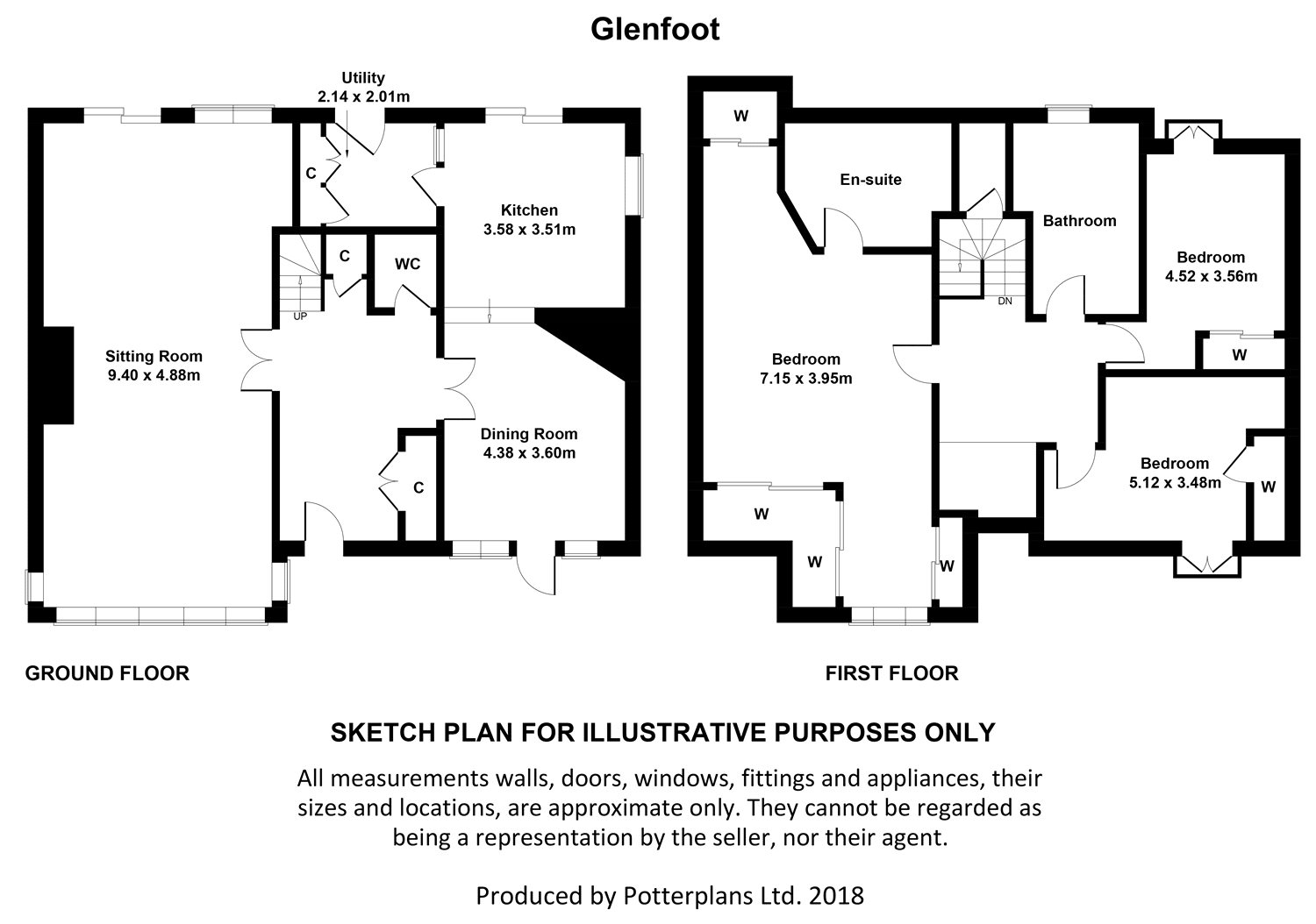 3 Bedrooms Detached house for sale in Glenfoot, Muirlands, Alexandria, Argyll And Bute G83