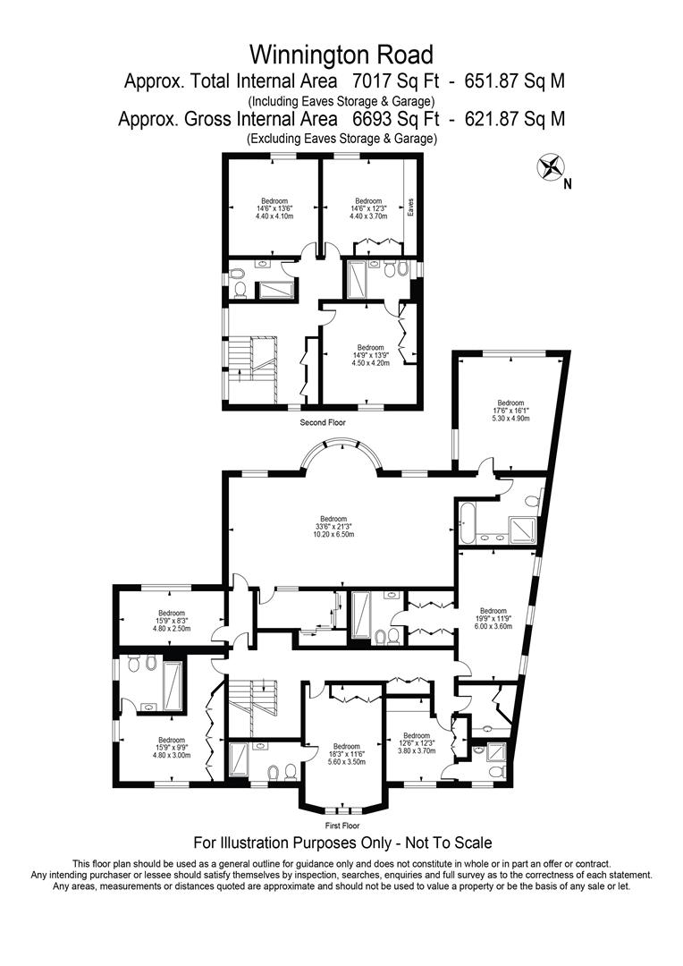 Alfred House, 90, Winnington Road, London floorplan