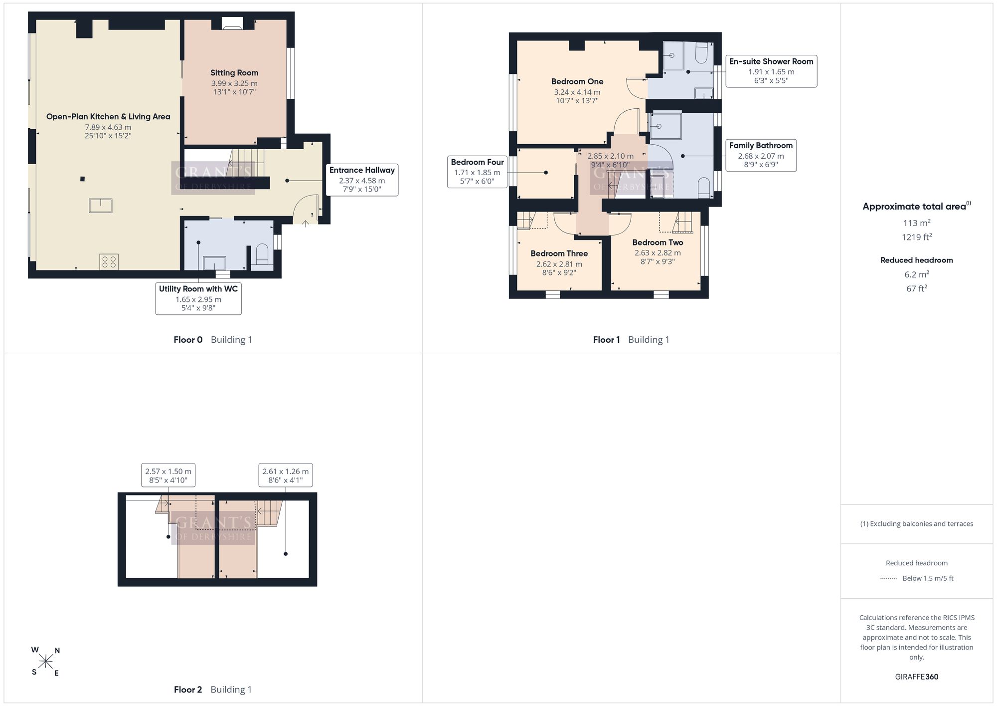 9 Darley House Estate, Matlock floorplan