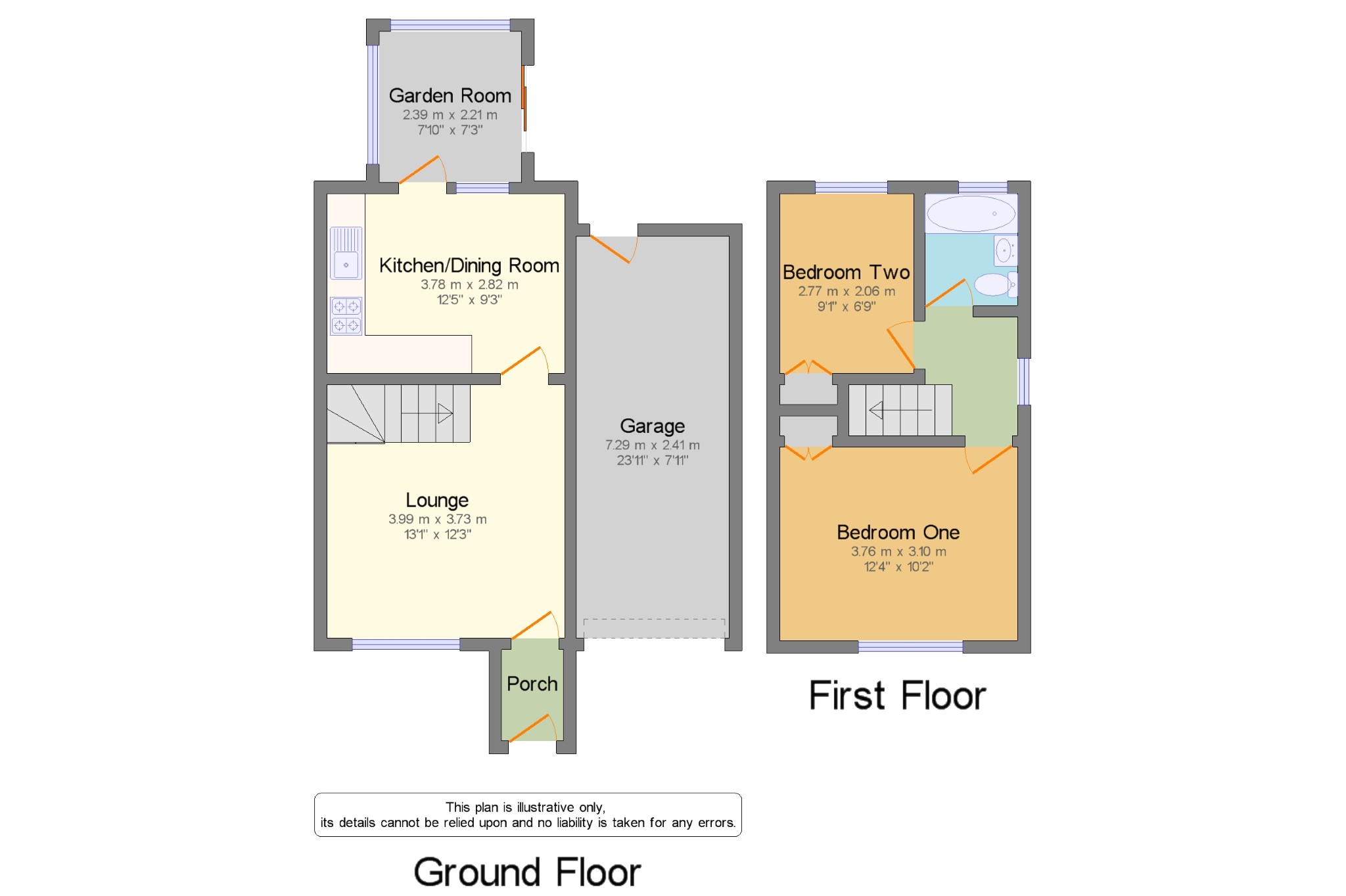 2 Bedrooms Semi-detached house for sale in Laurel Avenue, Evesham, Worcestershire WR11