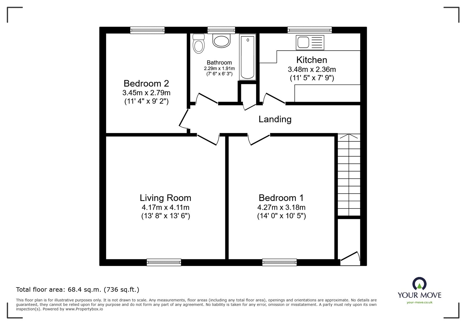 39, Cross Lane, Manchester floorplan