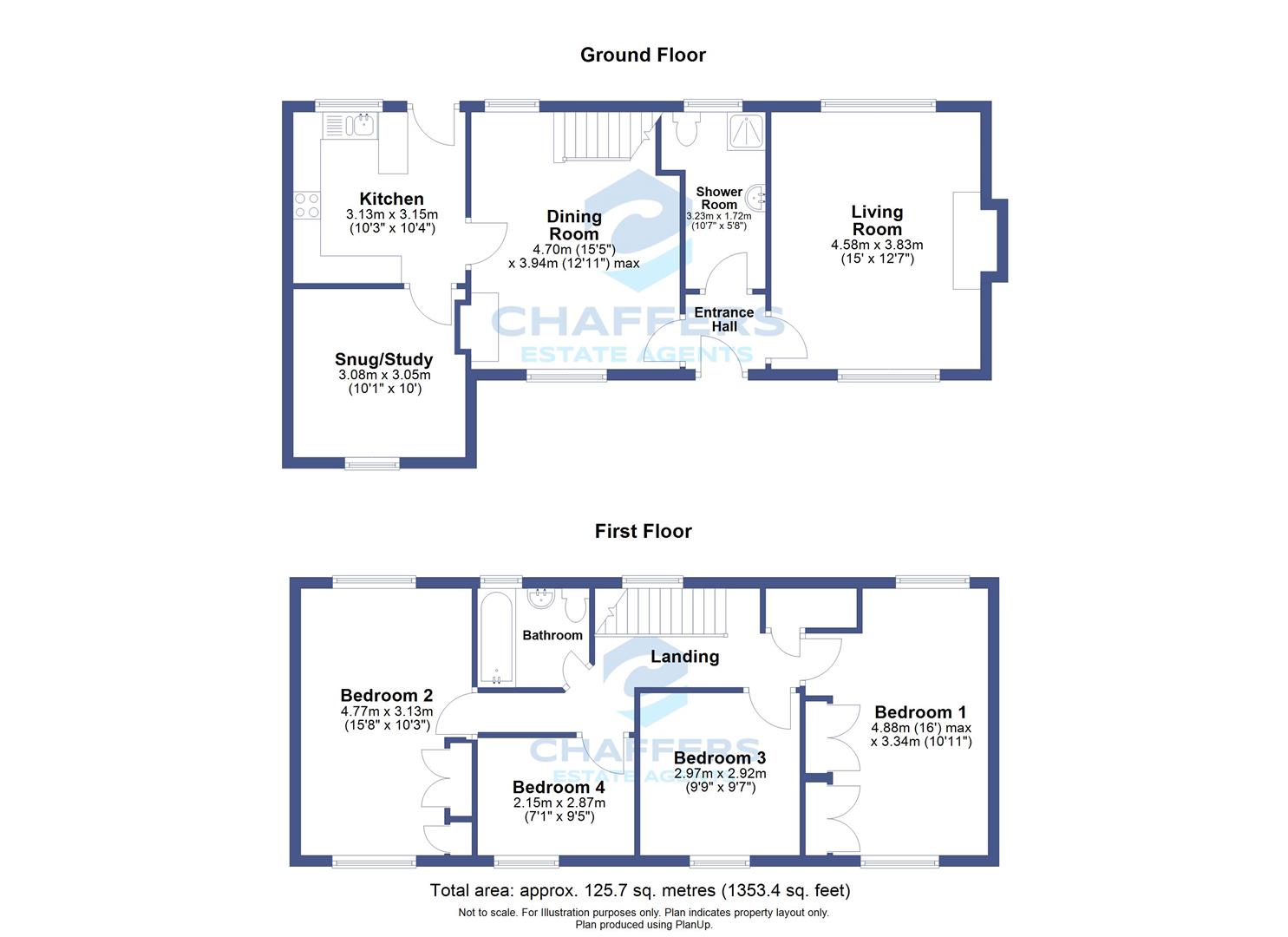 Berkeley Cottage, 22, Bay Road, Gillingham floorplan