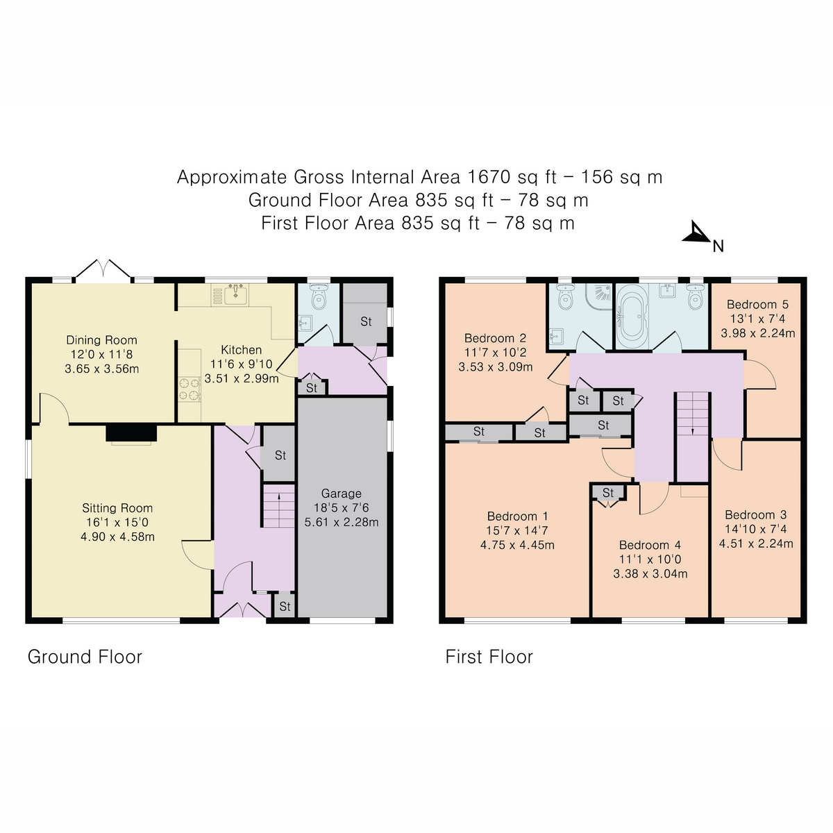 25, Slade Road, Didcot floorplan