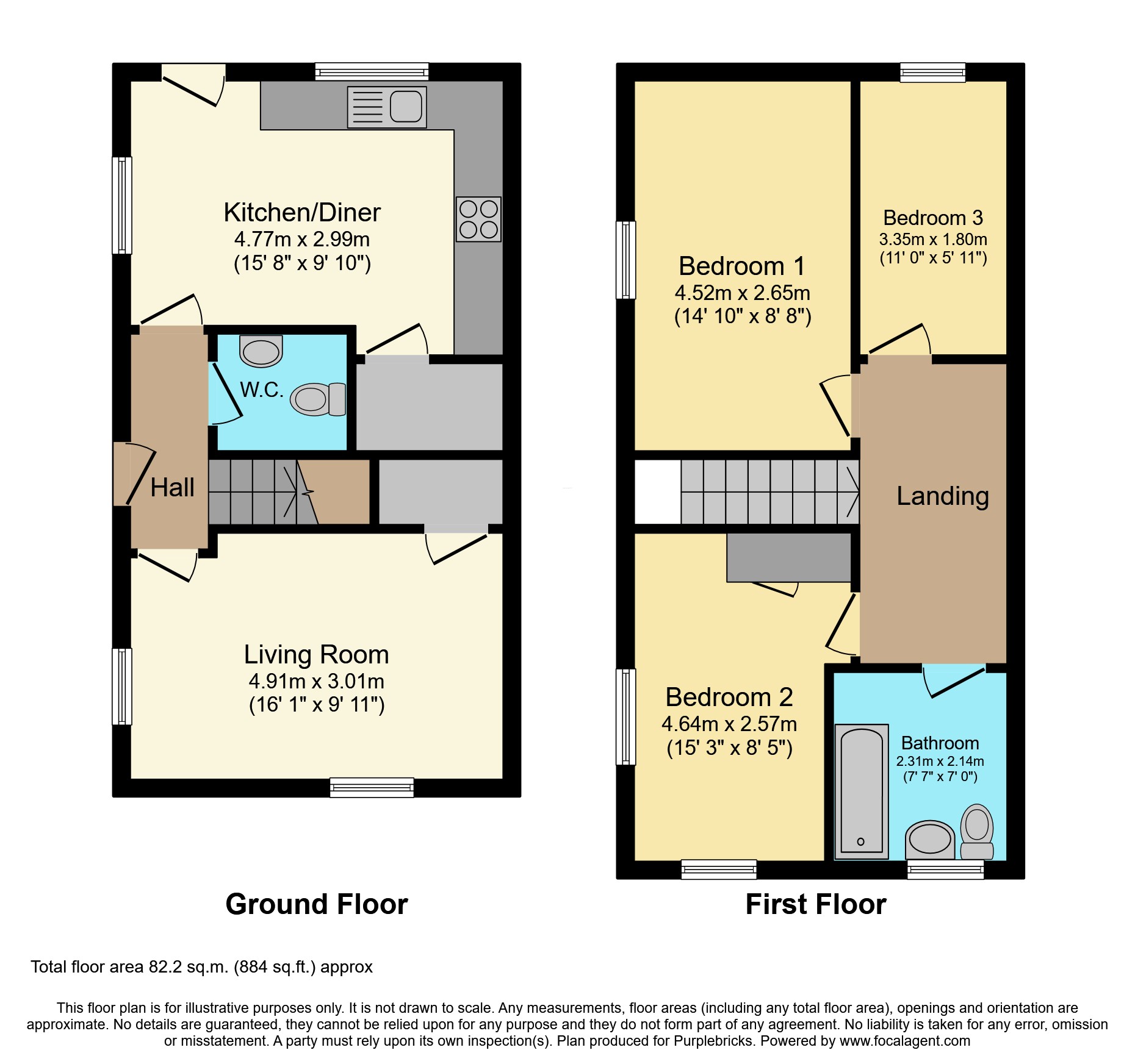 11, Estone Place, Chester floorplan