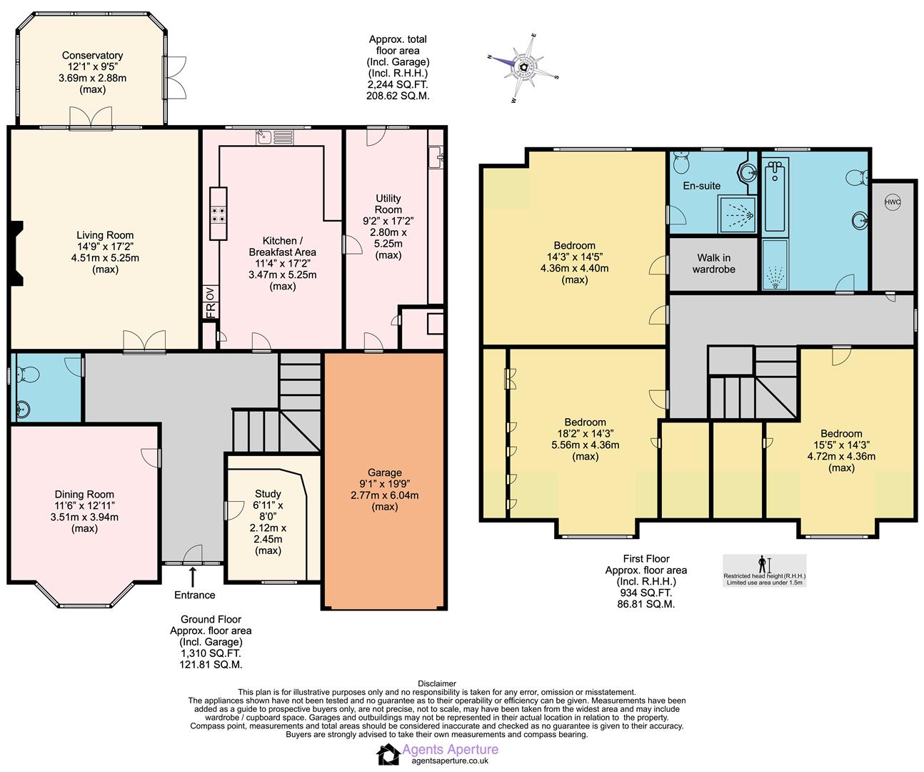 The Warren, Wrotham Road, Meopham floorplan