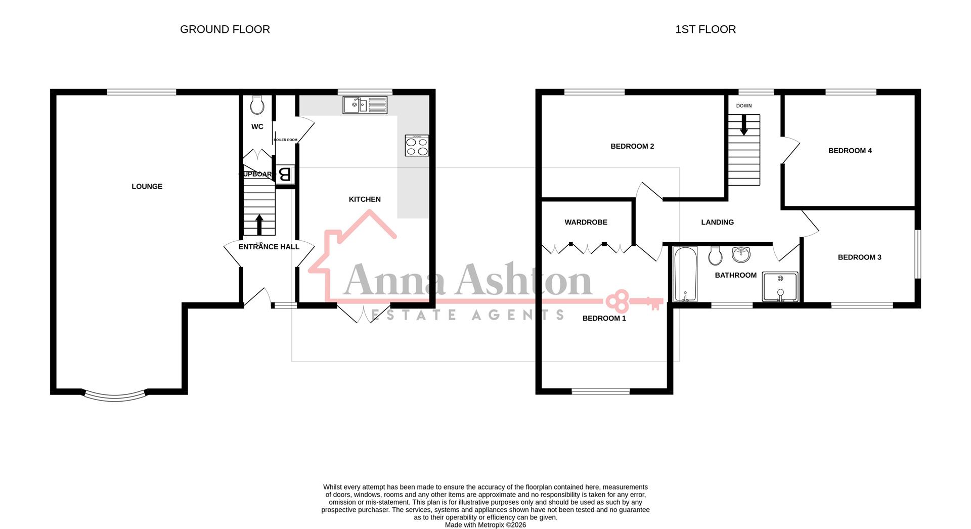 33, Station Road, Ammanford floorplan