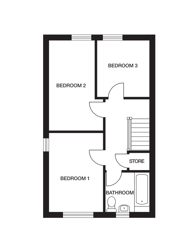 Chestnut Drive, Louth floorplan