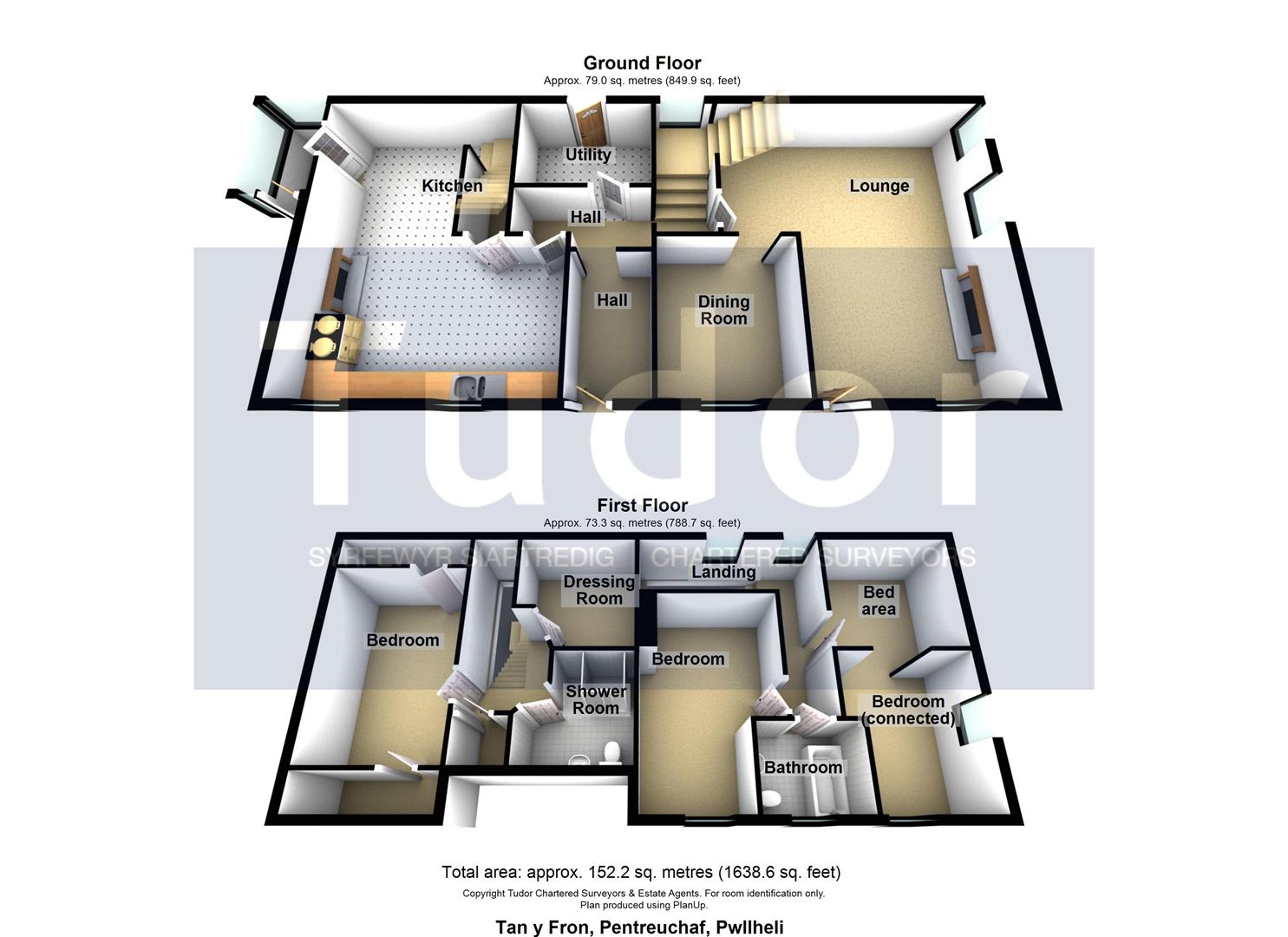 Tan Y Fron, Pentreuchaf floorplan