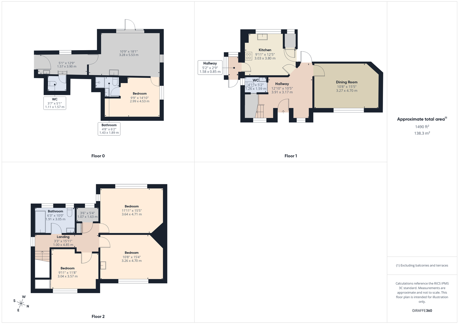 46, Barton Road, Torquay floorplan