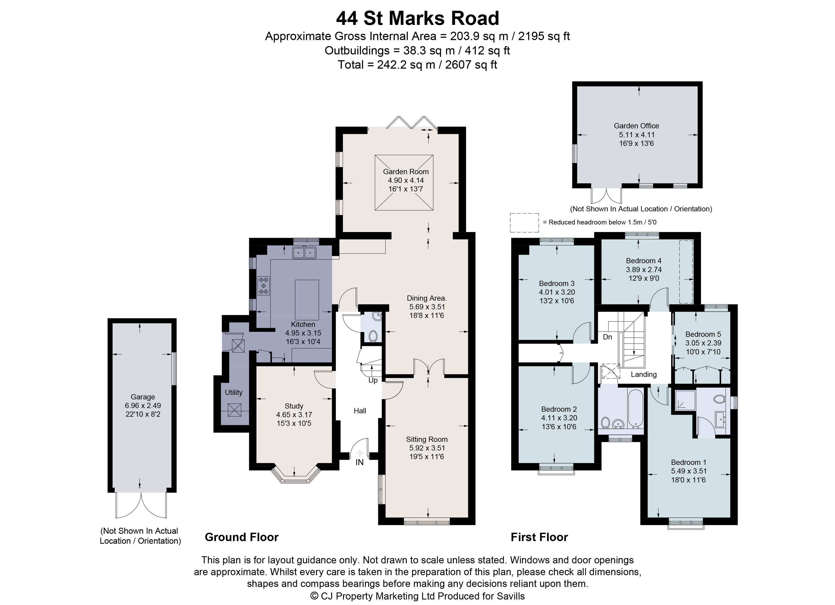 44, St. Marks Road, Oxfordshire floorplan