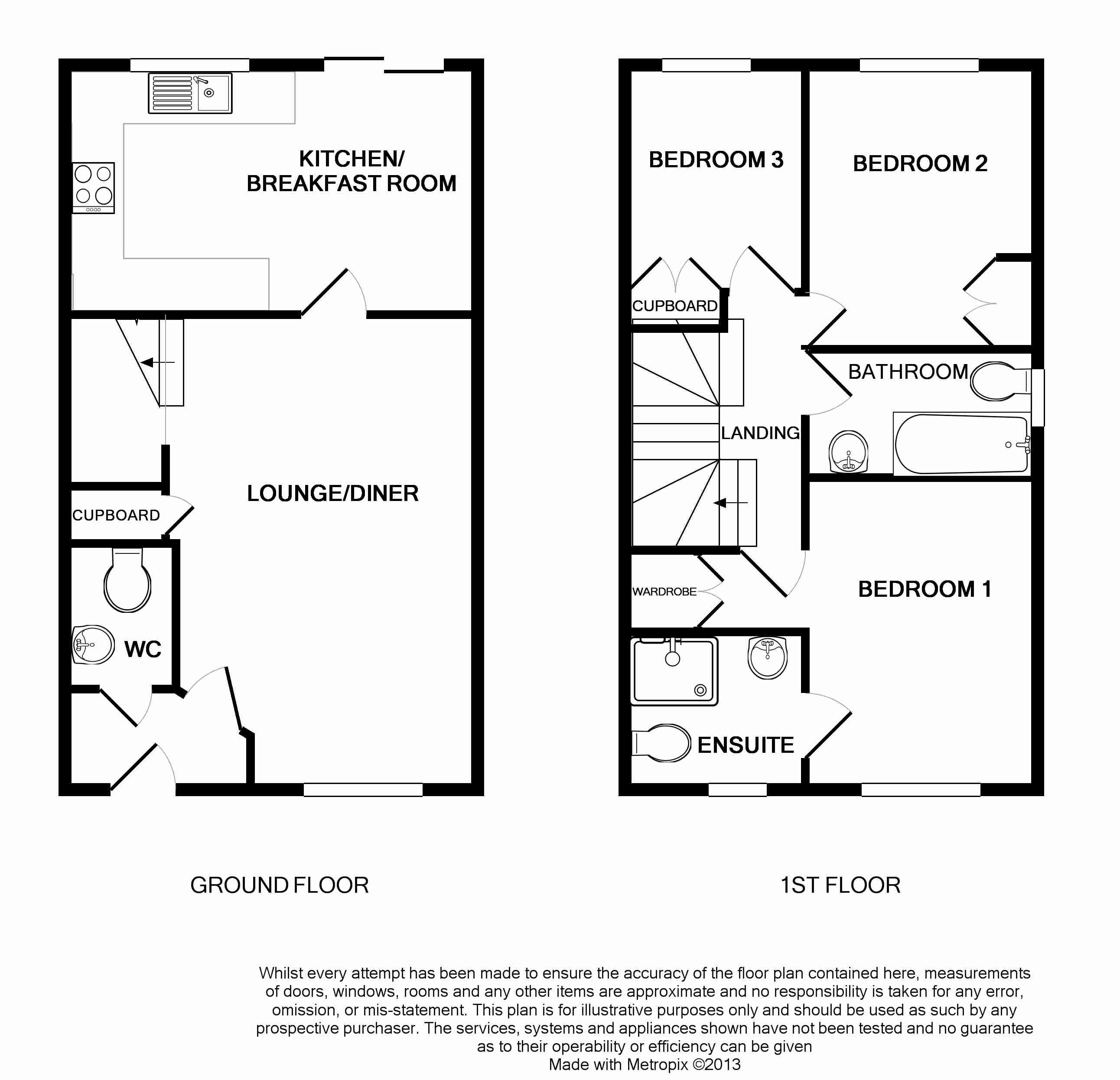 Atkinson Close, Chapel Break Norwich Norfolk floorplan