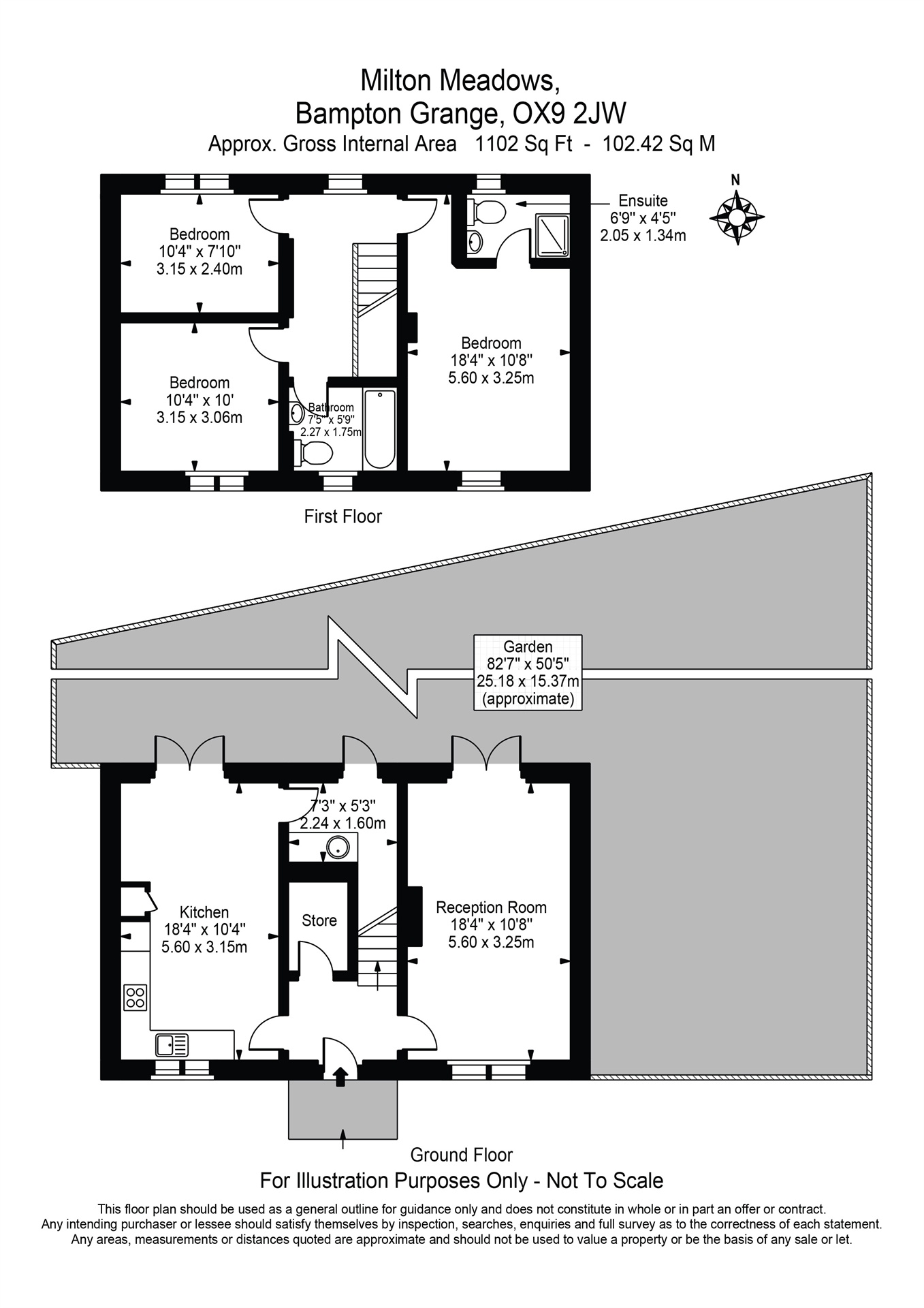 Plot 3, Milton Meadows, Thame floorplan