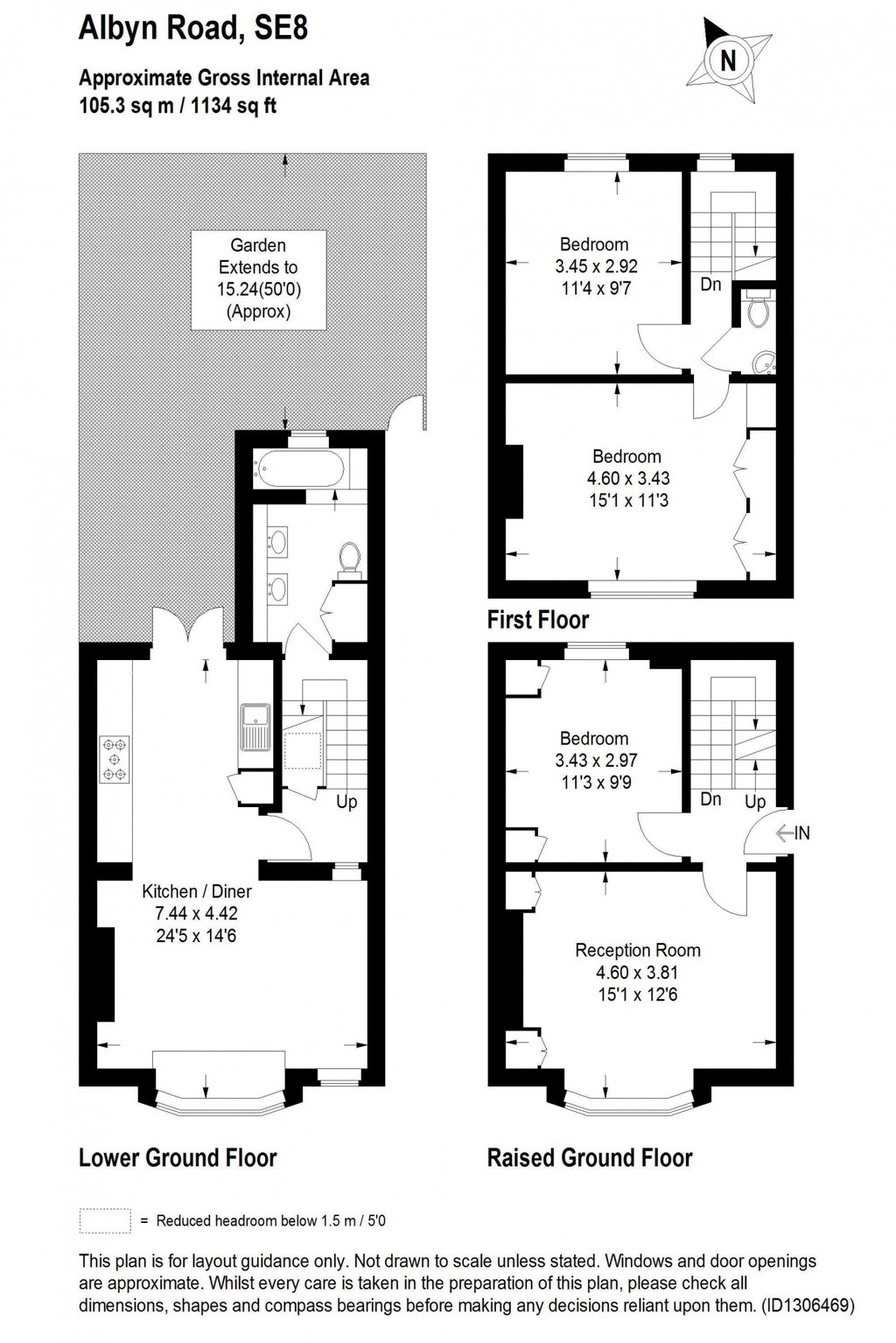 91, Albyn Road, St Johns floorplan