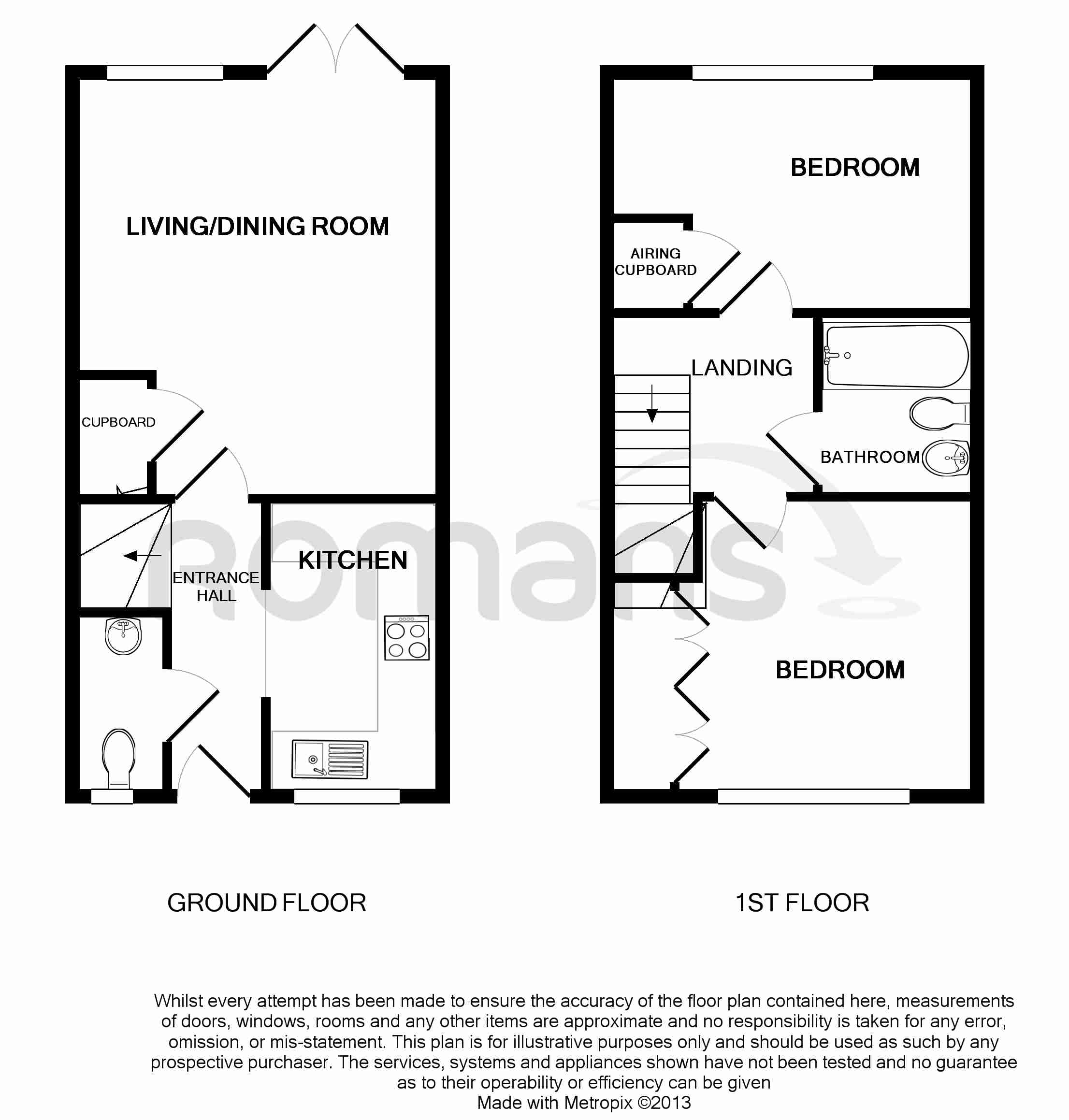 2 Bedrooms Semi-detached house to rent in Tithing Road, Fleet GU51