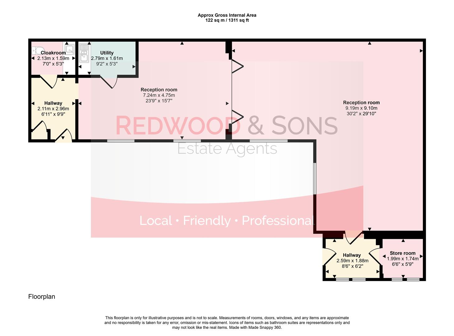 The Church Building, Middleton-On-Sea floorplan