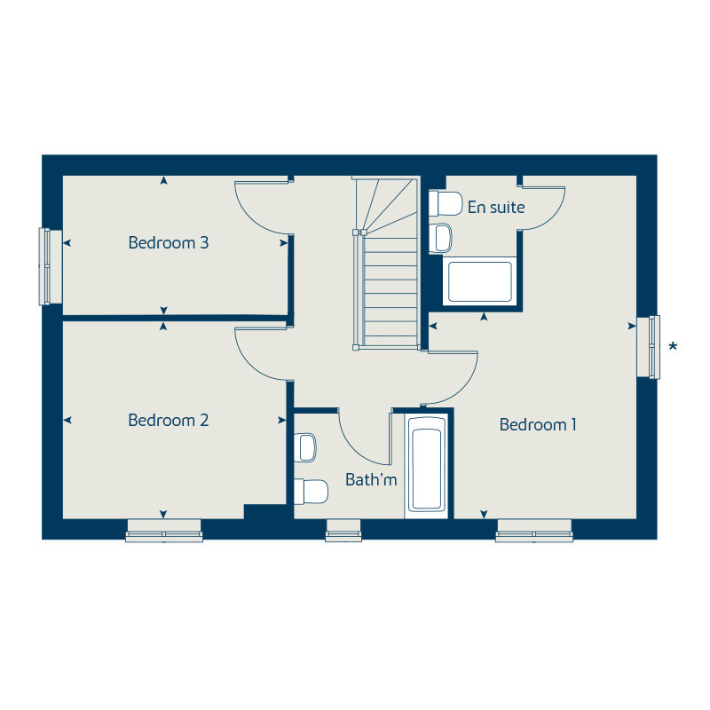 42, Donald Campbell Way (Off Buckler's Ride), Crowthorne floorplan