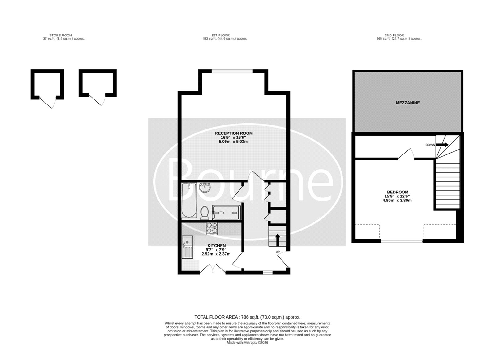 119A,, Vale Farm Road, Surrey floorplan