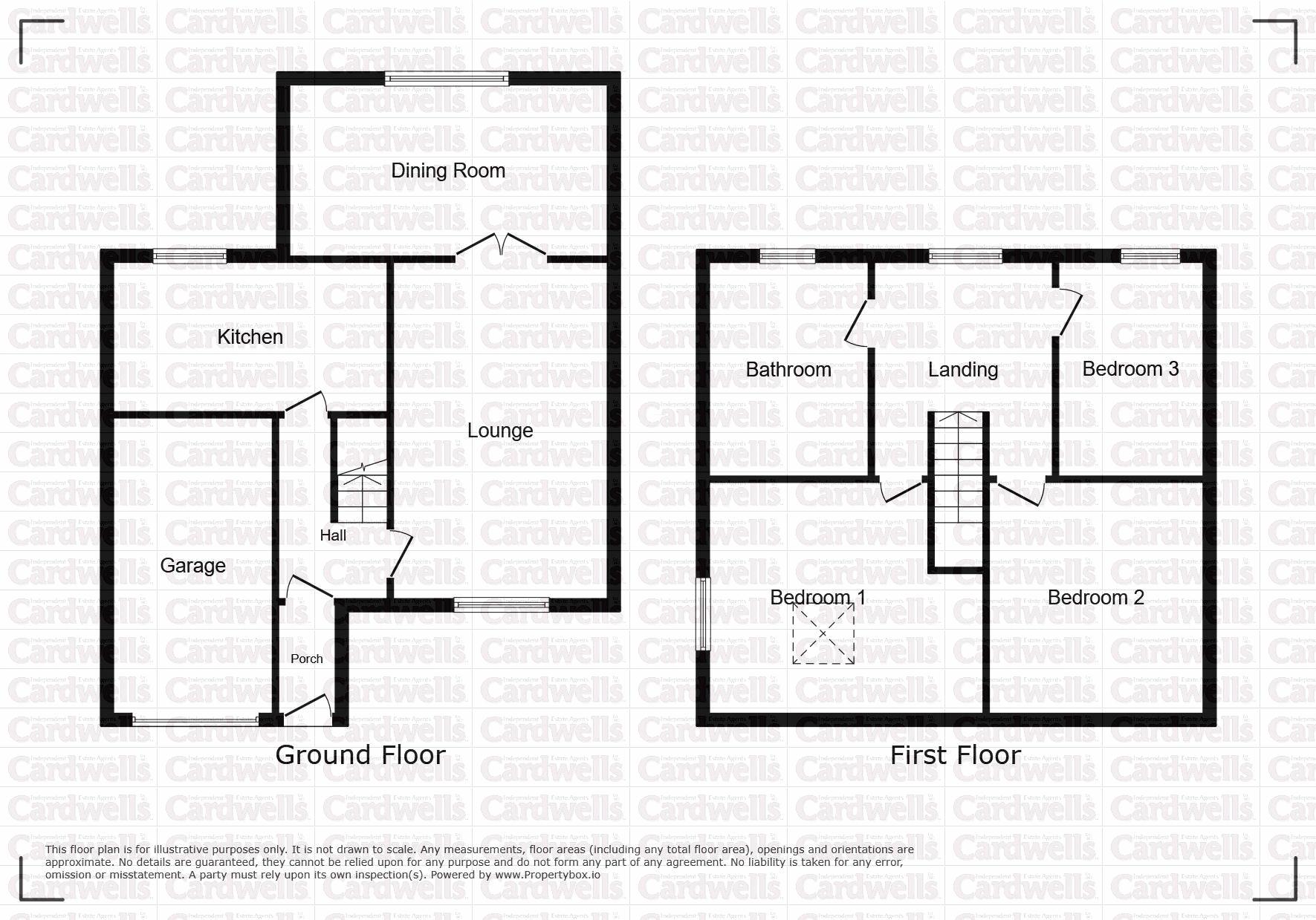 22, Upper Mead, Bolton floorplan